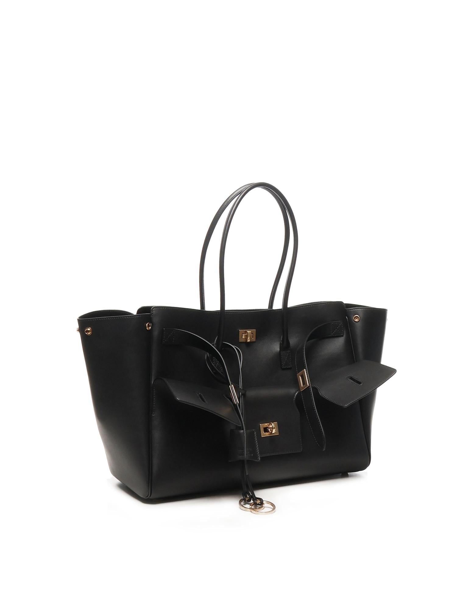Borsa Carry All Bel Air Media Balenciaga – Гарантія оригінальності – вид ззаду