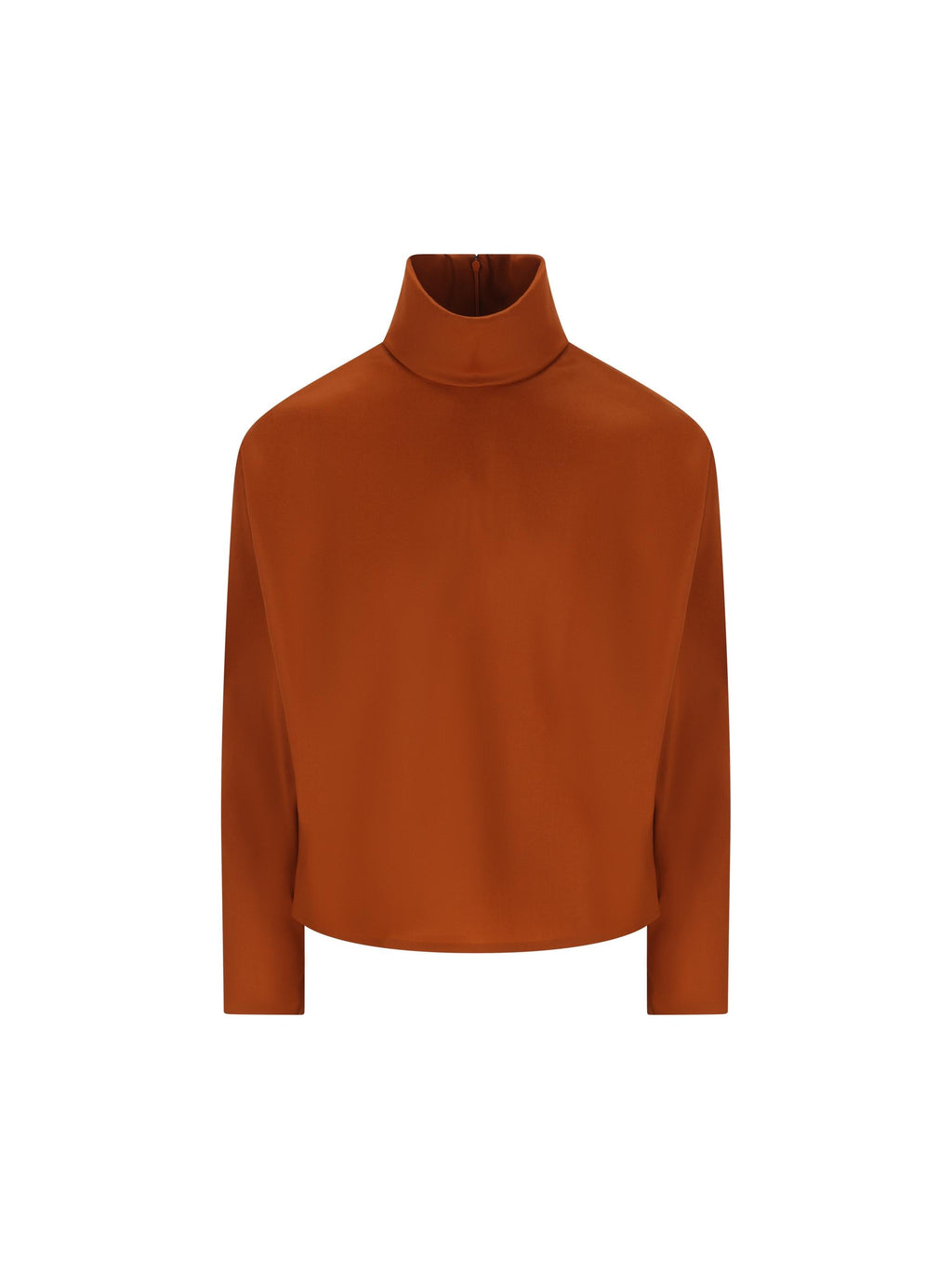 Оригінальна Silk Roll Neck Sweater Saint laurent – боковий вид