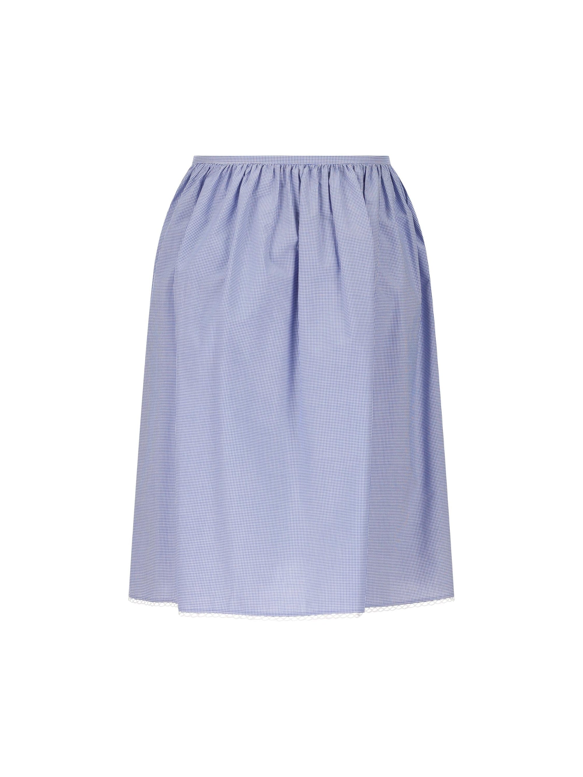 Cotton Skirt Miu miu оригінал – Купити в Україні – вид ззаду