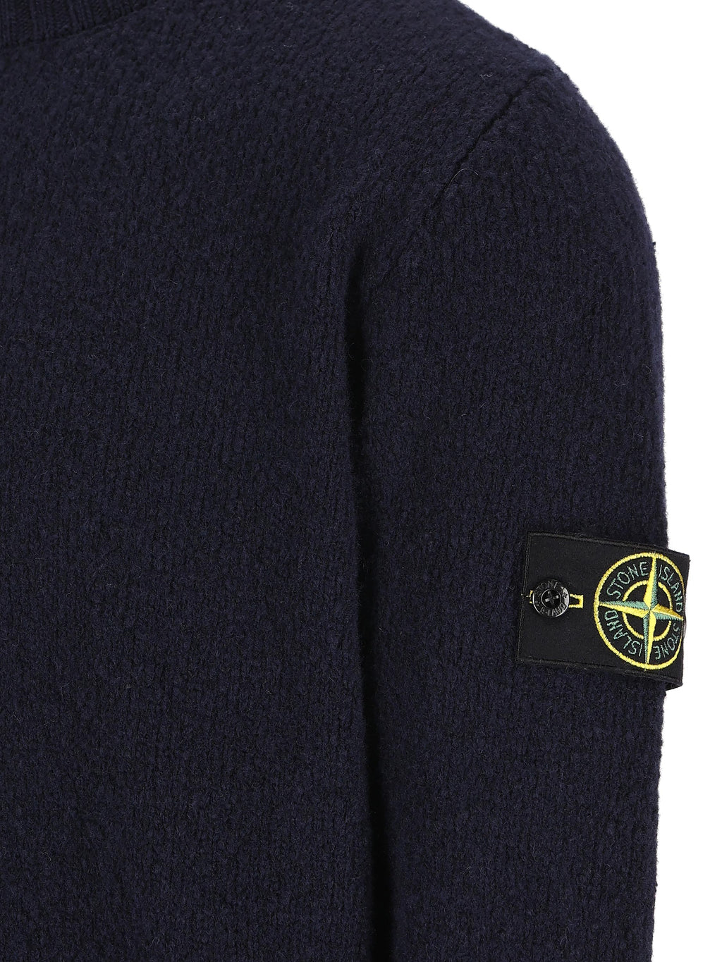 Оригінальна Wool Crew Neck Sweater Stone island – збільшений вид