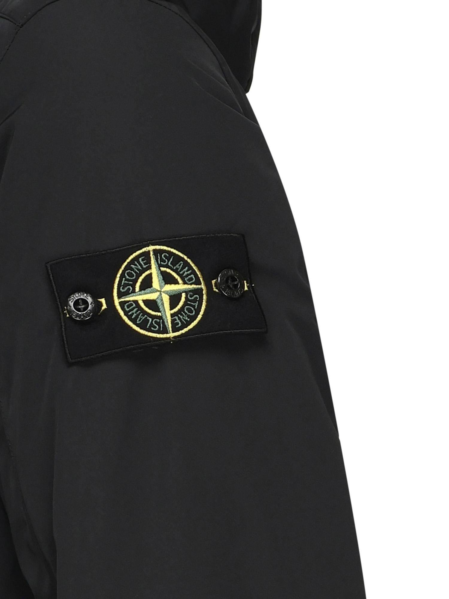 Оригінальна Giacca Imbottita Micro Twill Stone island – вид ззаду