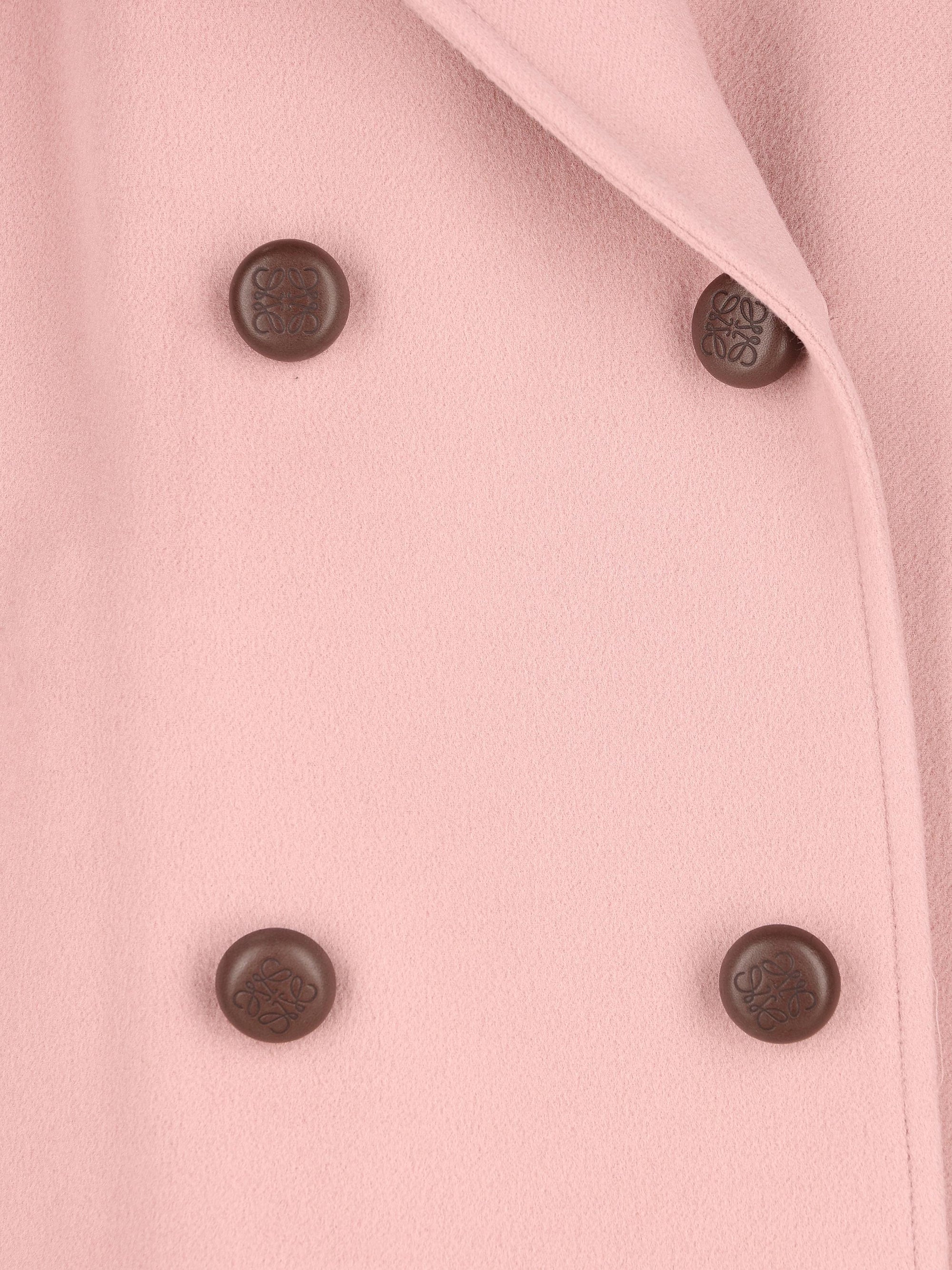 Short Wool Coat Loewe – Гарантія оригінальності – детальний вид