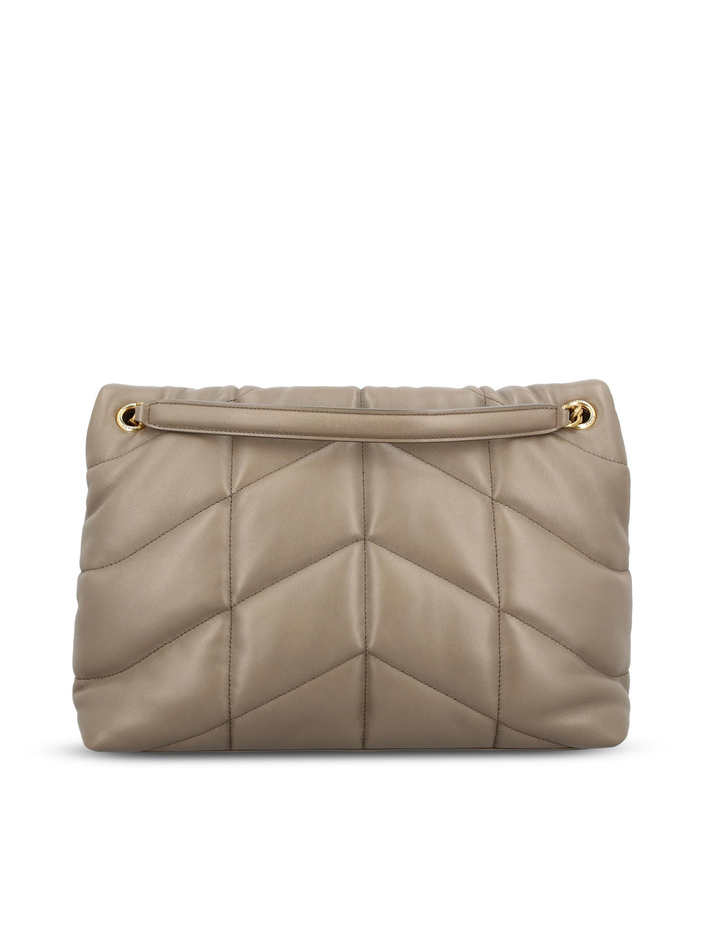 Medium Leather Puffer Bag Saint laurent оригінал – Купити в Україні – вид ззаду