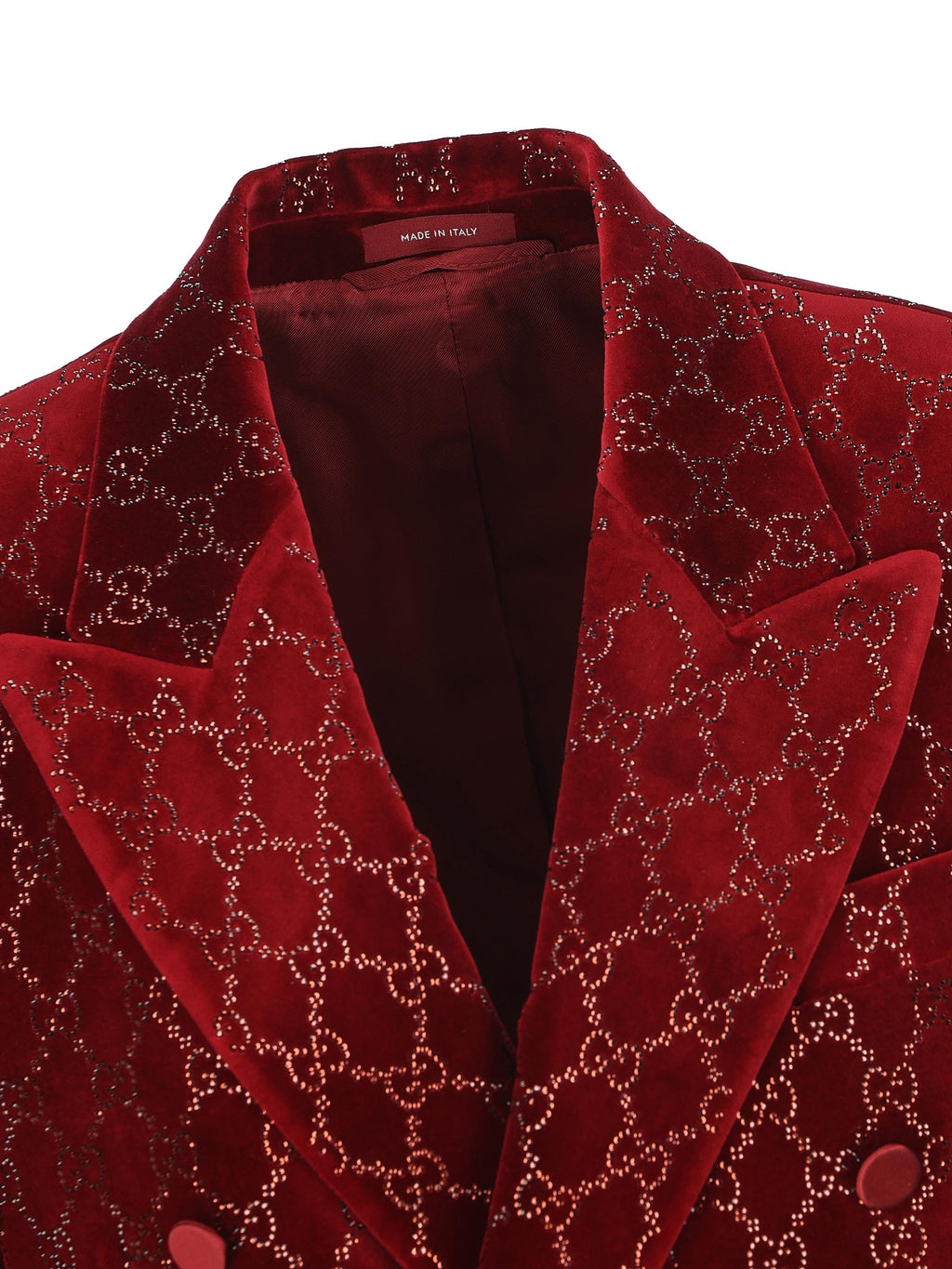 Velvet Gg Jacket Gucci – Гарантія оригінальності – детальний вид