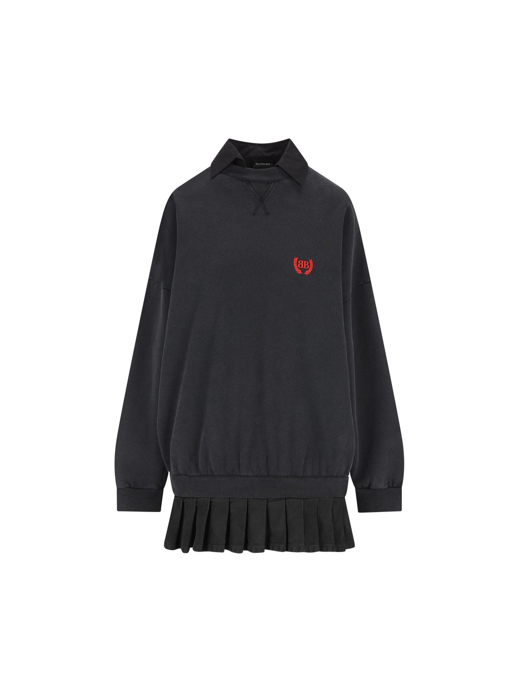 Short Cotton Dress Balenciaga – Гарантія оригінальності – боковий вид