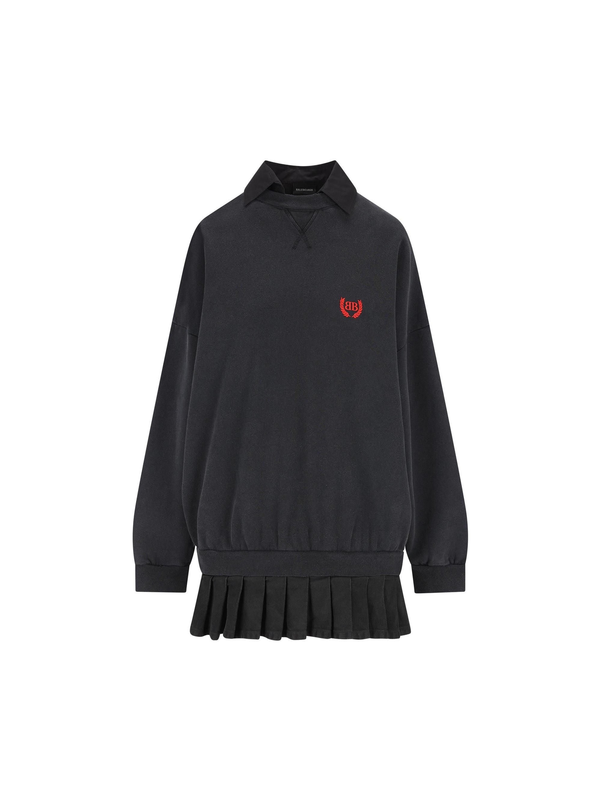 Short Cotton Dress Balenciaga – Гарантія оригінальності – боковий вид