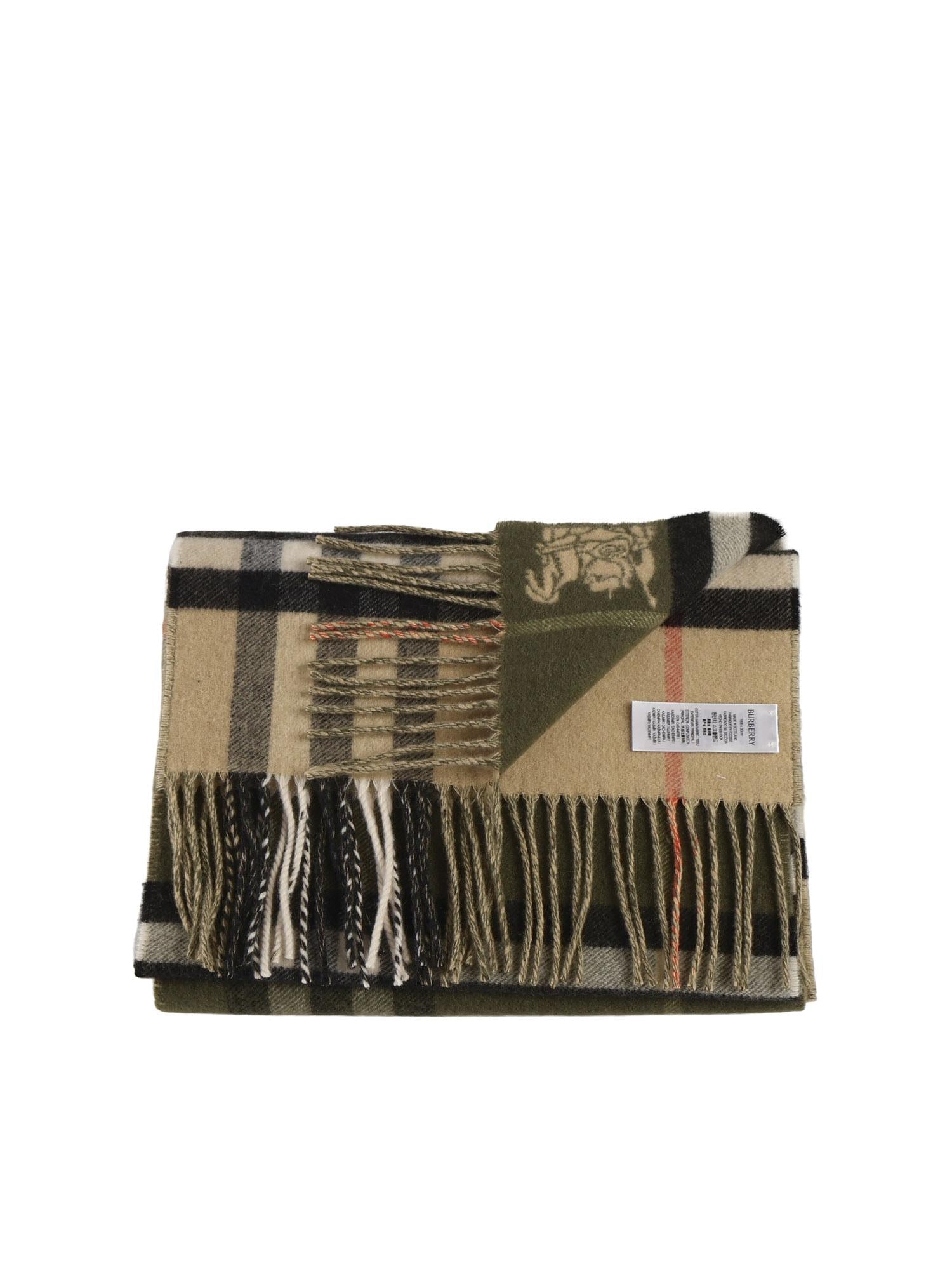 Sciarpa In Cashmere Check Double-Fce Burberry оригінал – Купити в Україні – детальний вид