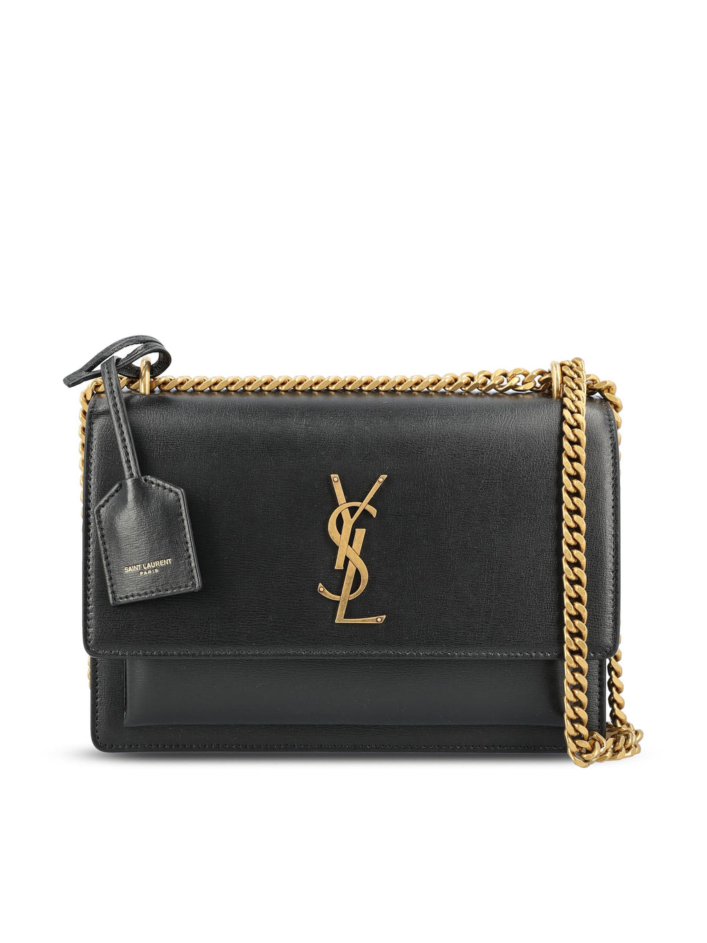 Borsa Sunset Media In Pelle Saint laurent – Гарантія оригінальності – боковий вид