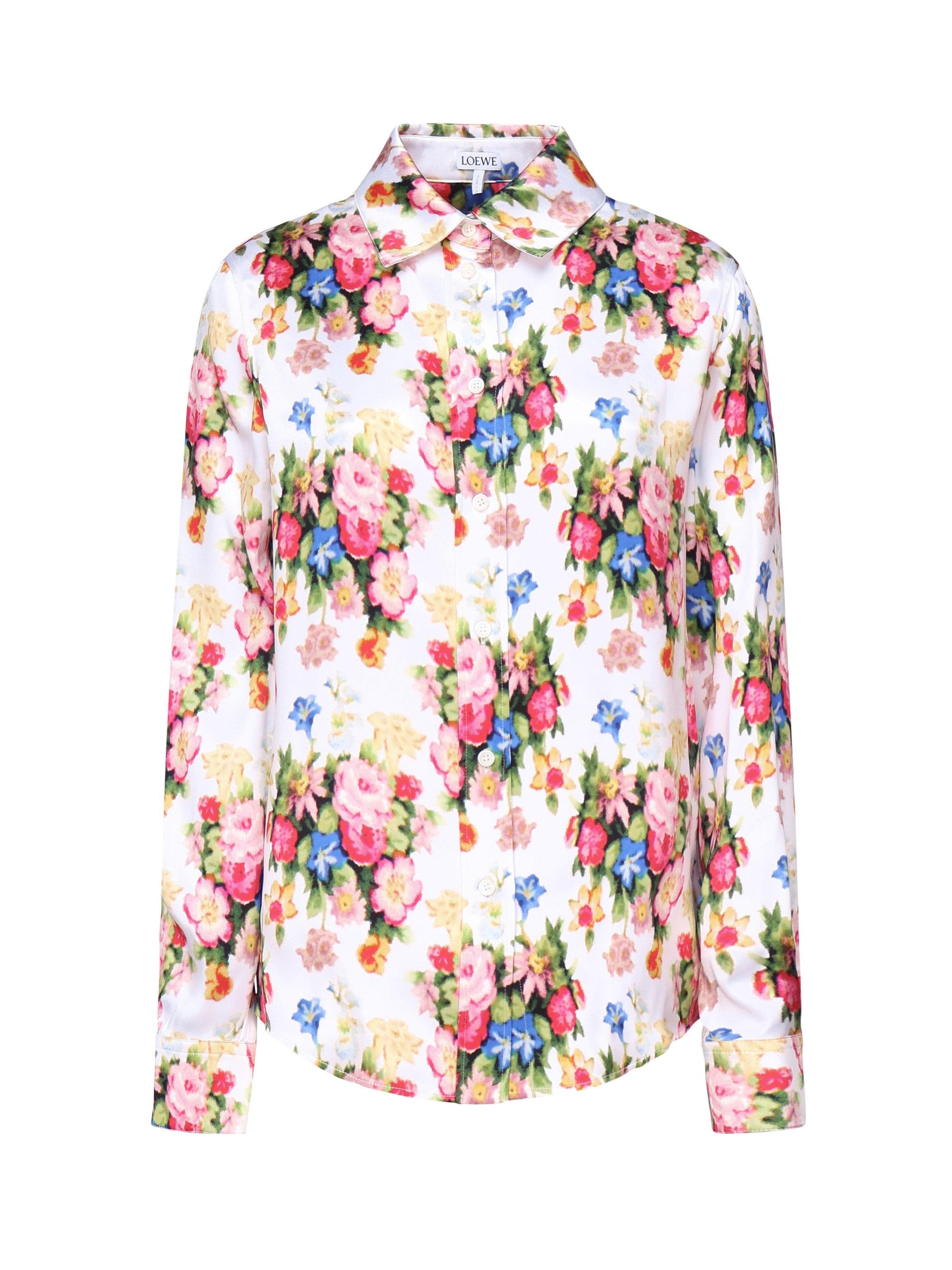 Camicia In Raso DI Seta Loewe оригінал – Купити в Україні – боковий вид