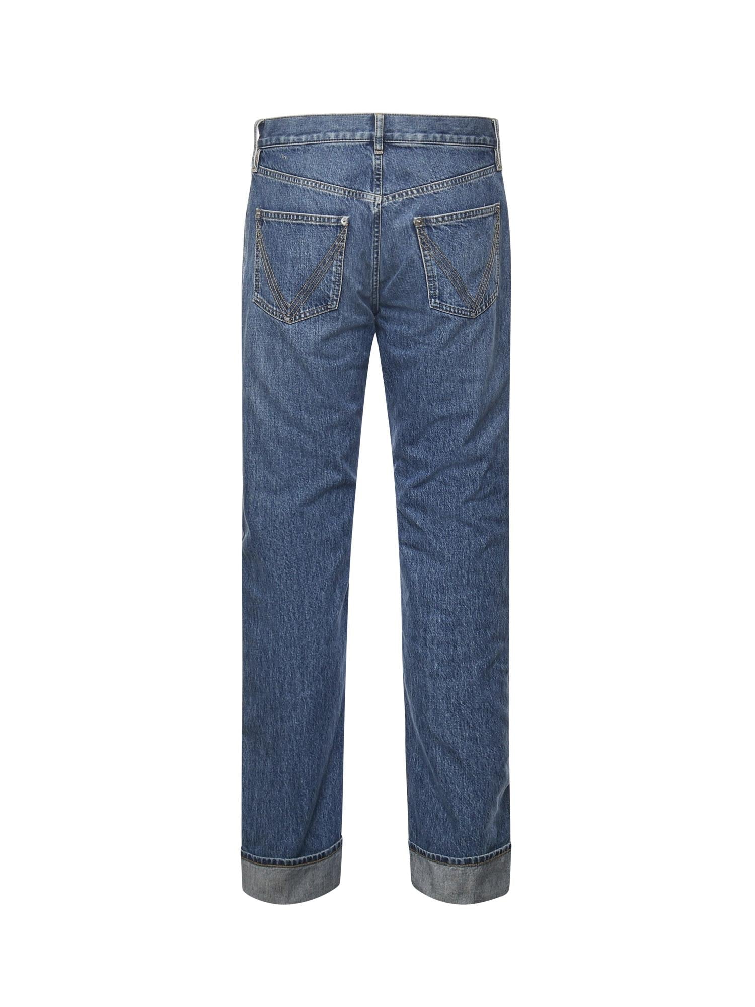 Jeans A Gamba Dritta Bottega veneta – Гарантія оригінальності – детальний вид