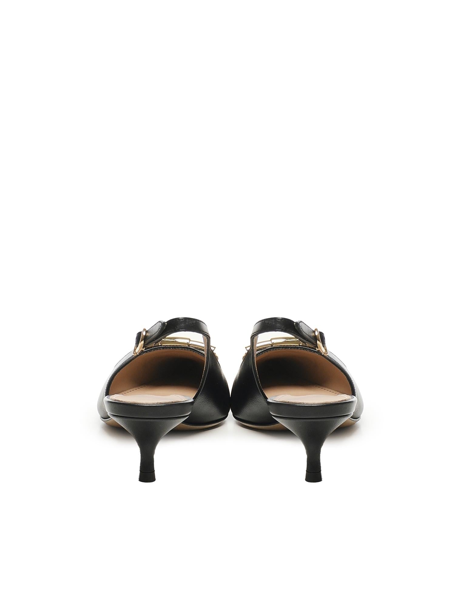 Slingback Maxi Gancini Salvatore ferragamo оригінал – Купити в Україні – детальний вид
