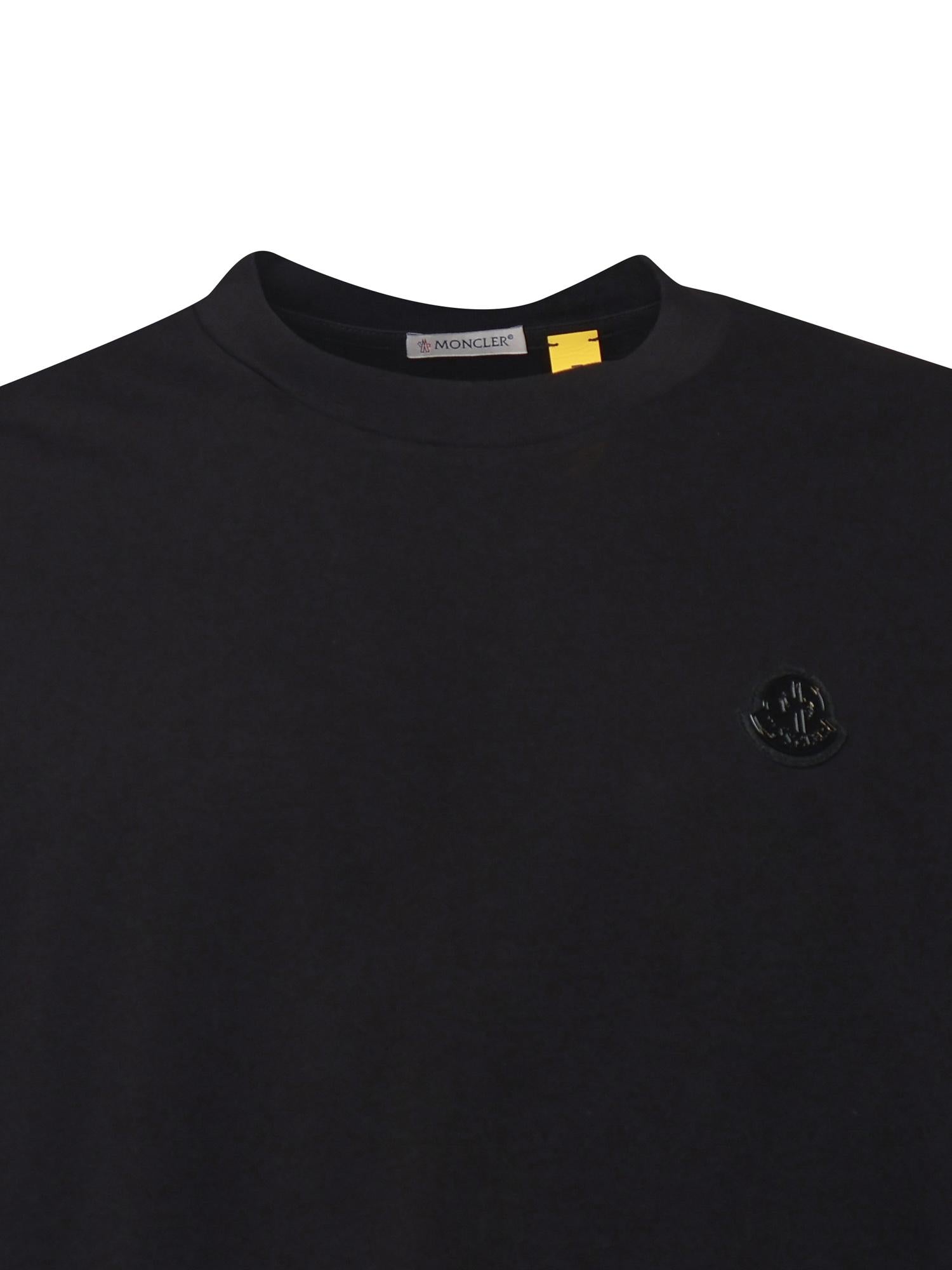 Оригінальна T-Shirt Moncler X A$ap Rocky In Cotone Moncler – вид ззаду