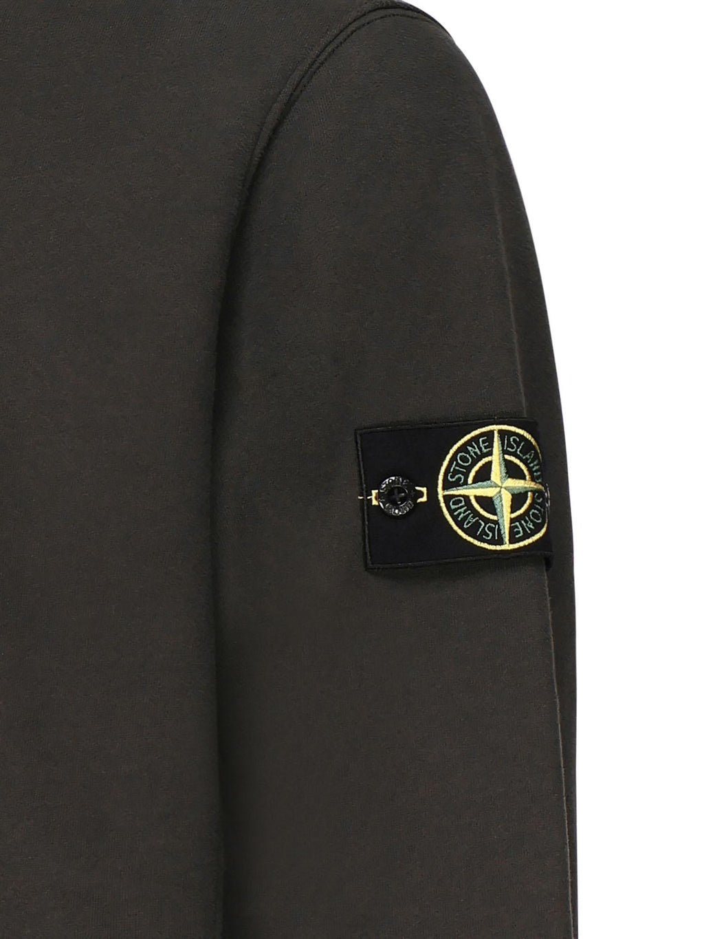Оригінальна Felpa Girocollo Con Logo Stone island – вид ззаду