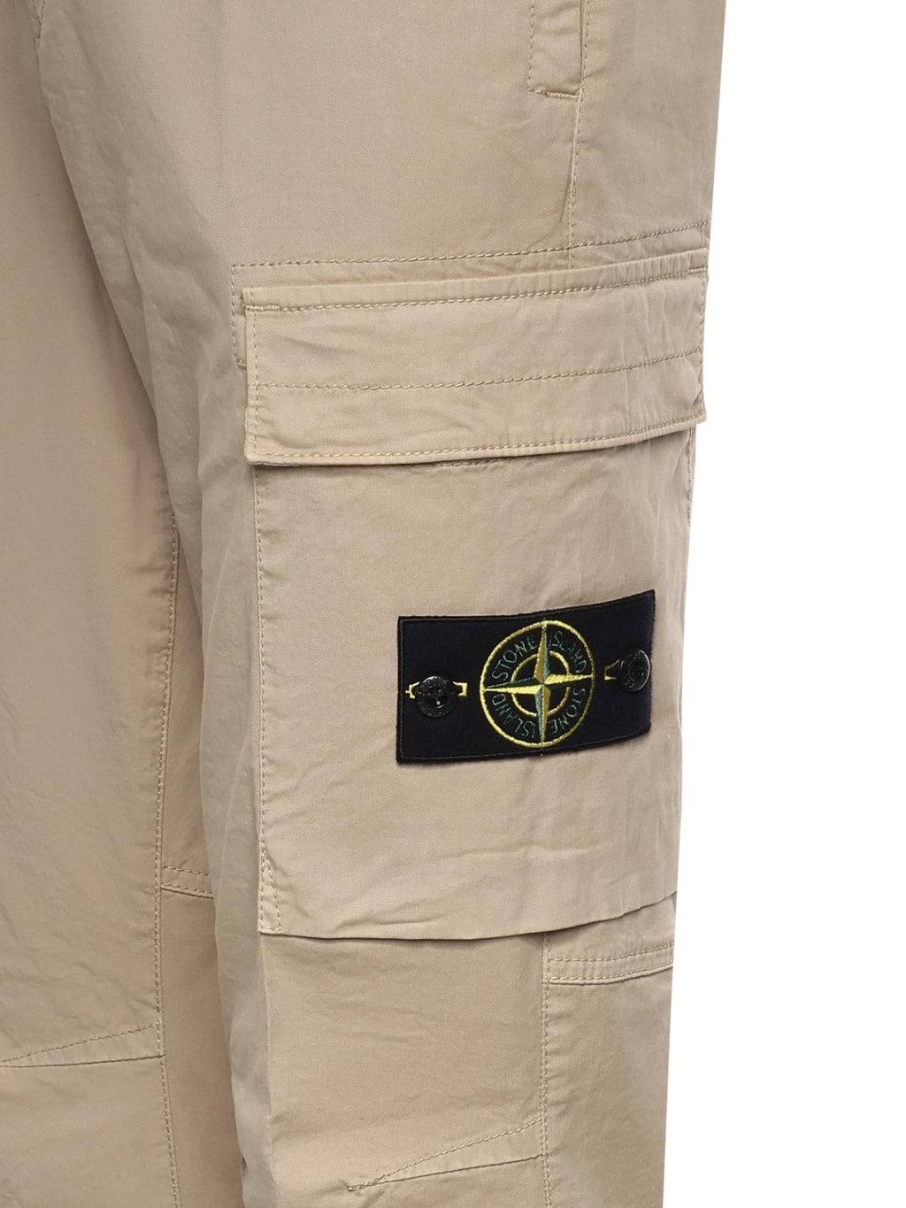 Оригінальна Pantalone Cargo In Twill DI Cotone Stretch Stone island – вид ззаду
