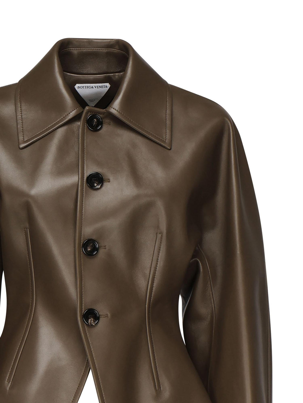 Giacca In Pelle Bottega veneta оригінал – Купити в Україні – вид ззаду