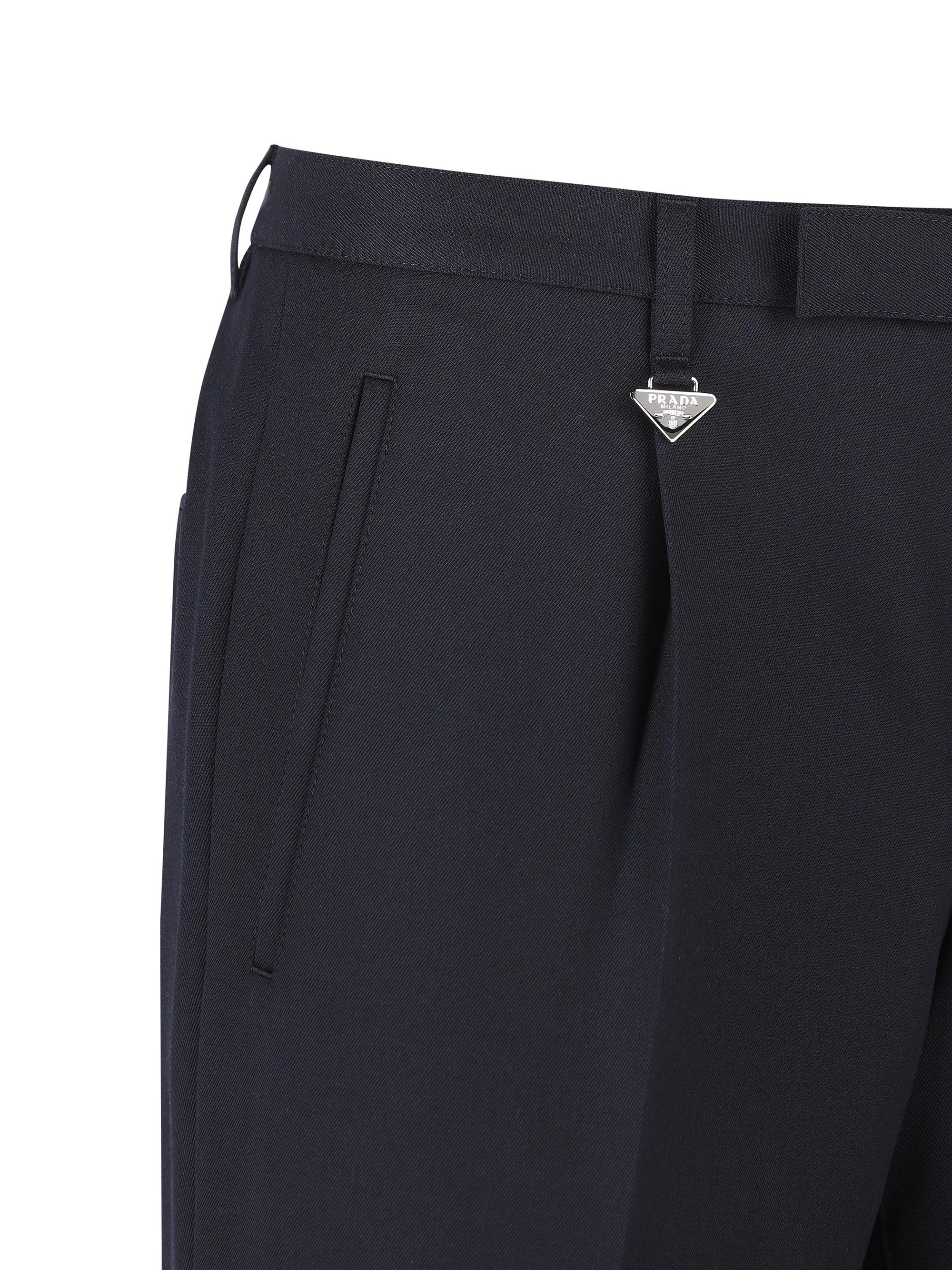 Wool Trousers Prada – Гарантія оригінальності – детальний вид