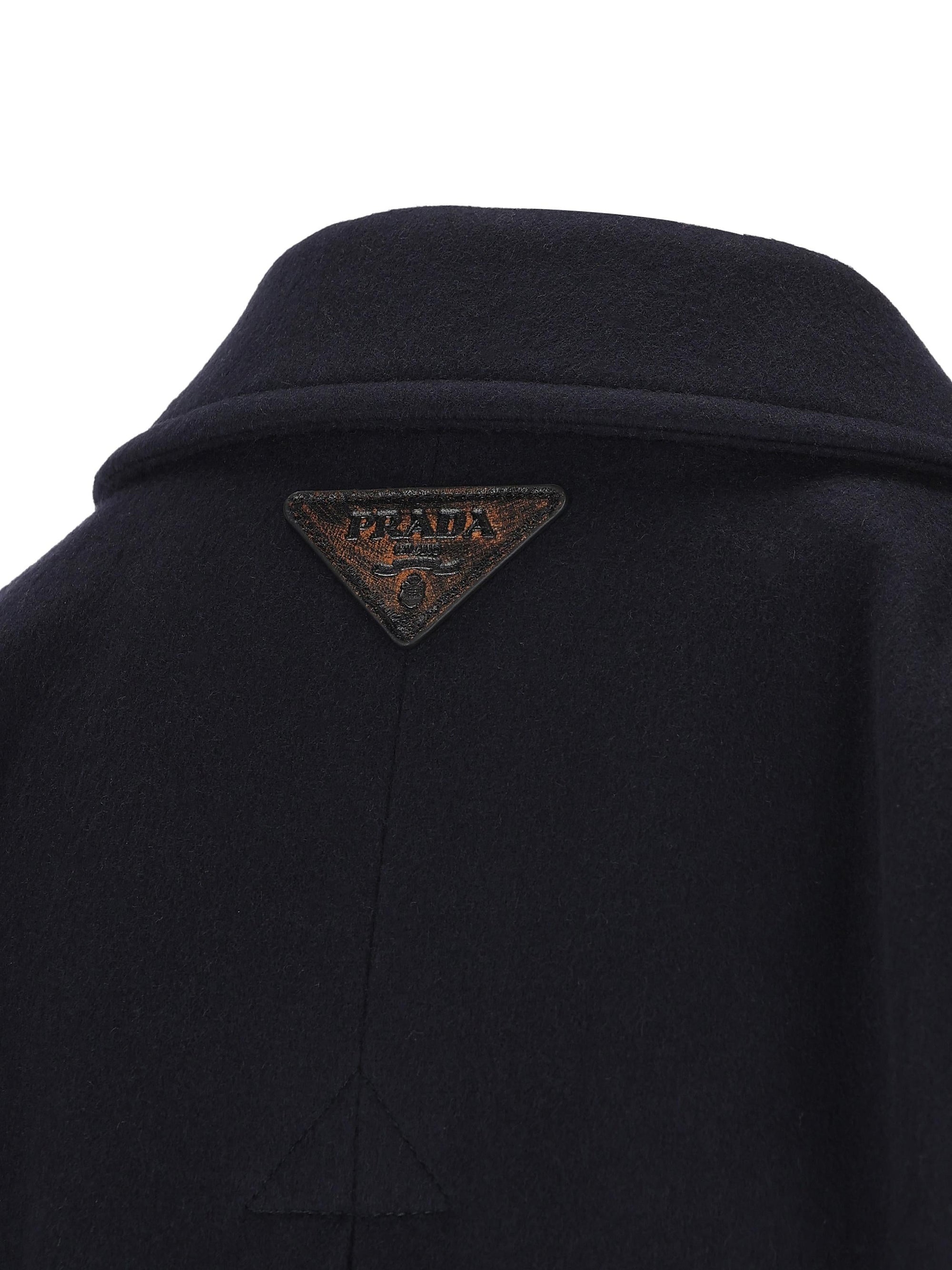 Wool Coat Prada – Гарантія оригінальності – детальний вид