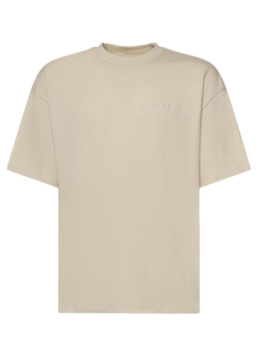 T-Shirt In Cotone Con Logo Amiri оригінал – Купити в Україні – боковий вид
