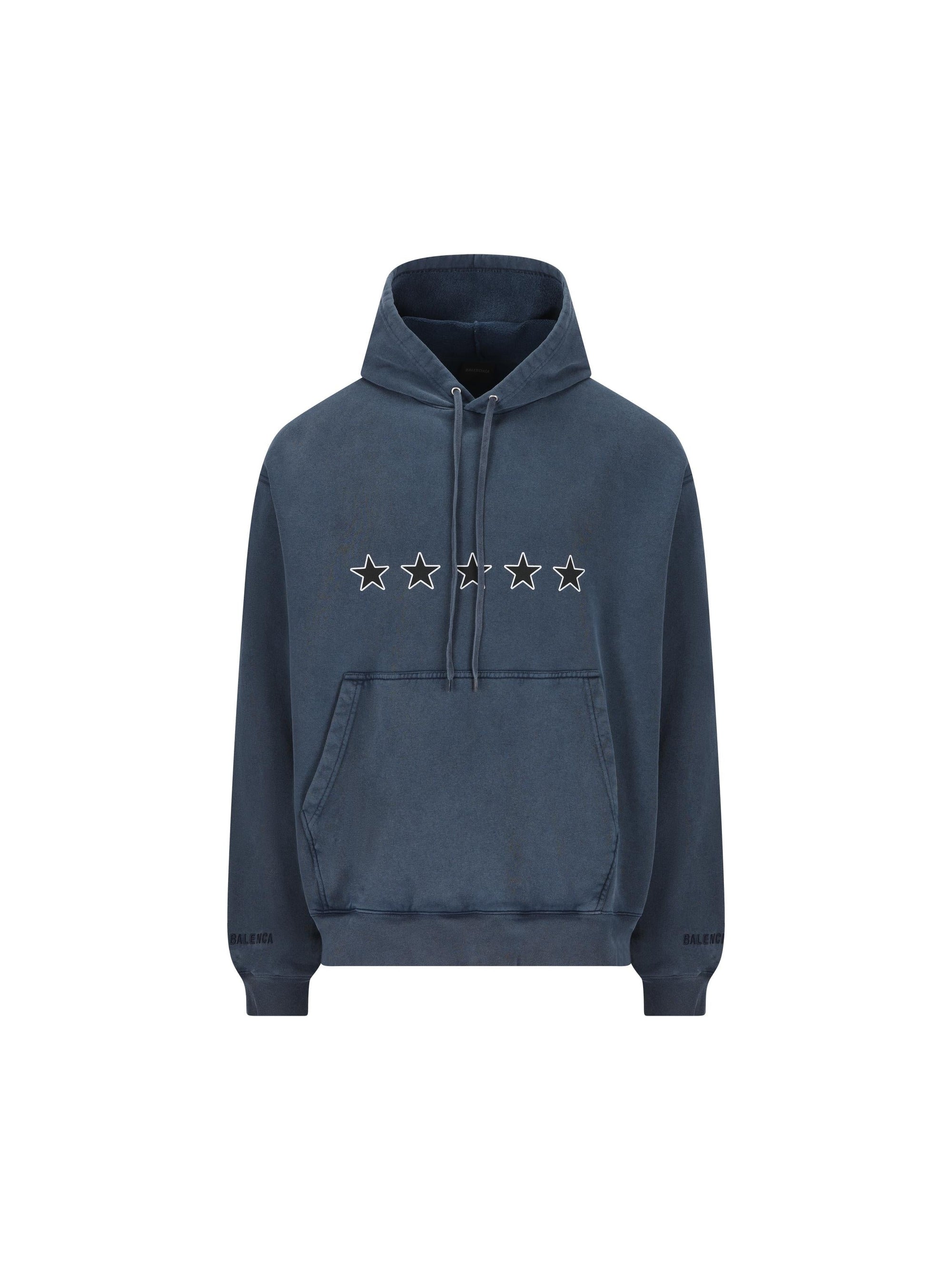 Cotton Sweatshirt Balenciaga – Гарантія оригінальності – боковий вид