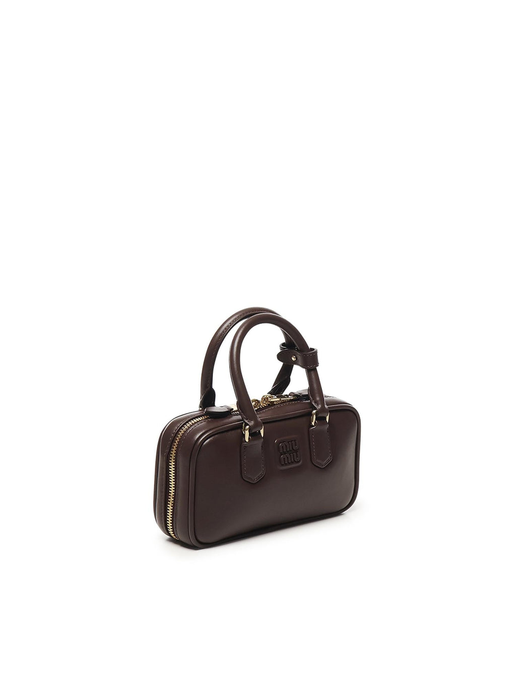 Оригінальна Mini Borsa Arcadie In Pelle Miu miu – вид ззаду