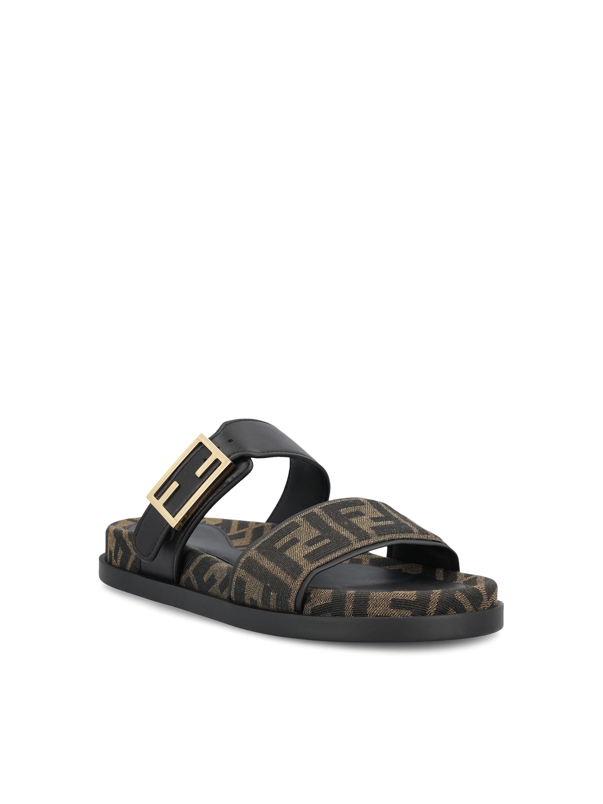 Оригінальна Feel In Fabric Slides Fendi – вид ззаду