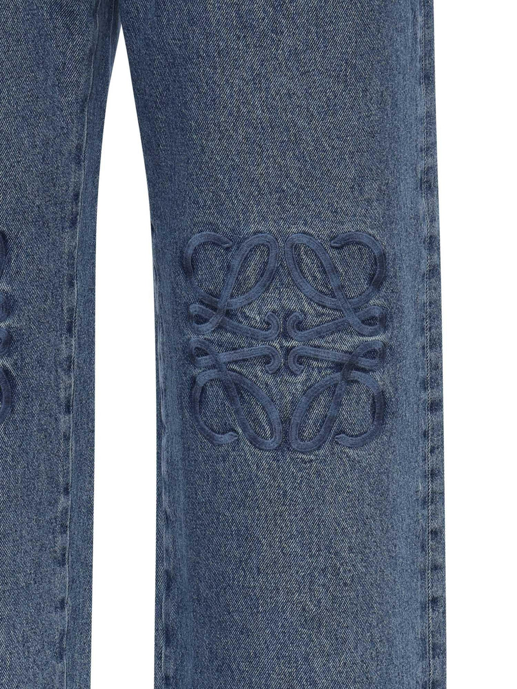 Jeans Anagram In Denim Loewe – Гарантія оригінальності – вид ззаду