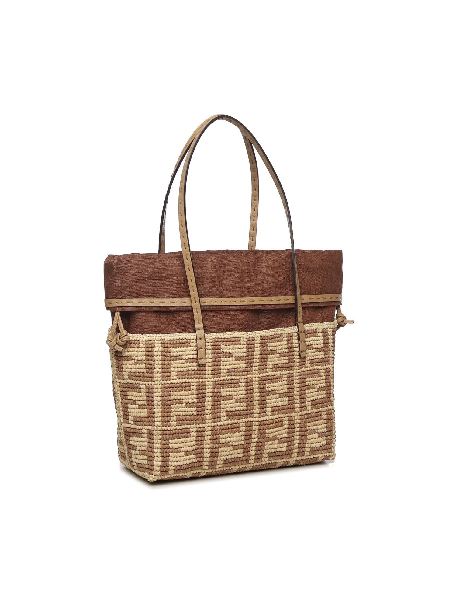 Оригінальна Shopper Roll Small Fendi – вид ззаду