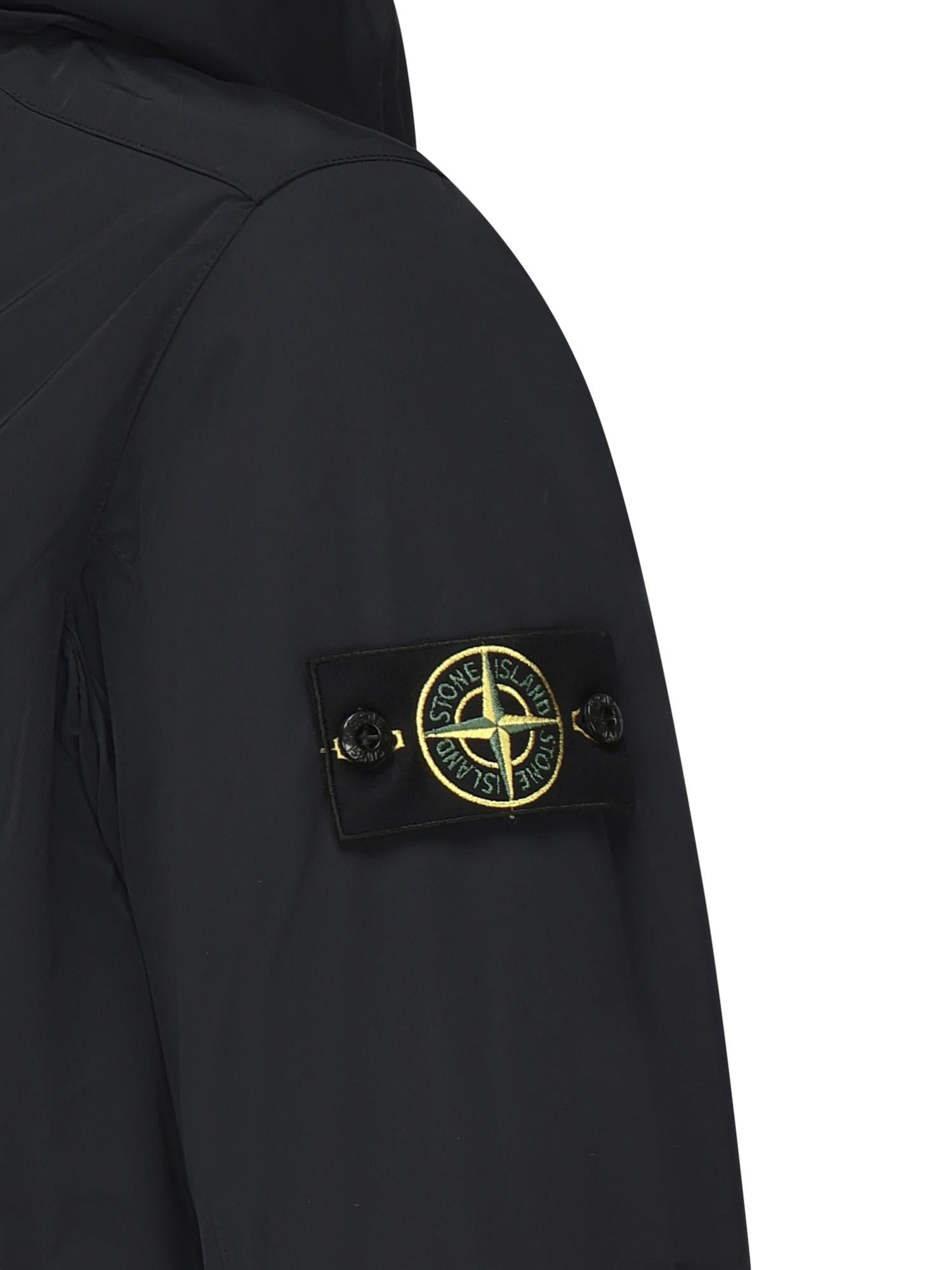 Оригінальна Giacca Imbottita Micro Twill Stone island – вид ззаду