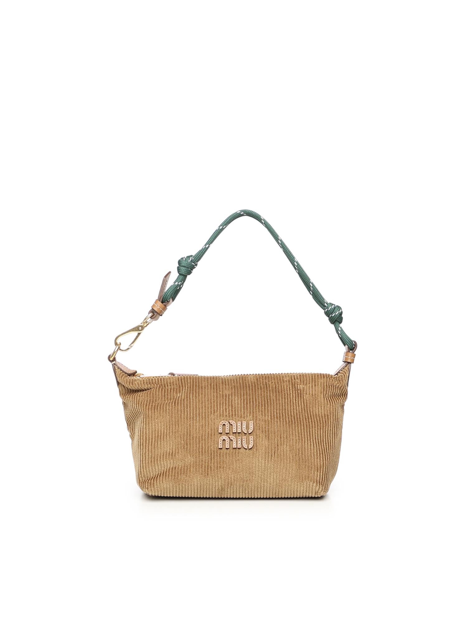 Pouch In Velluto Miu miu оригінал – Купити в Україні – боковий вид