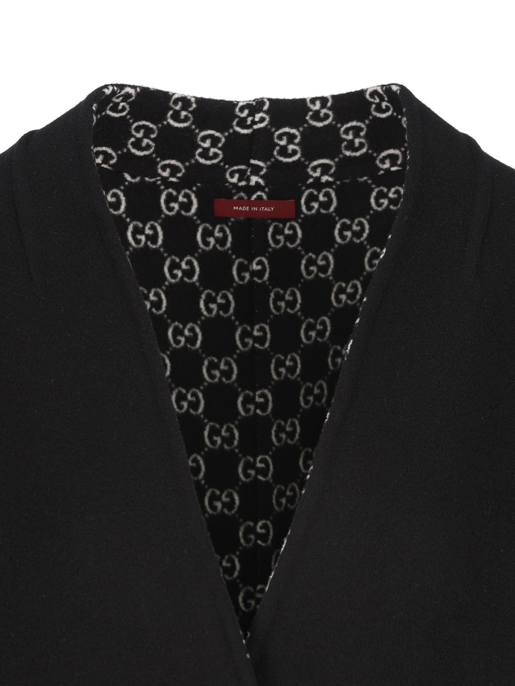 Оригінальна Cappotto Reversibile In Lana E Seta Gucci – детальний вид