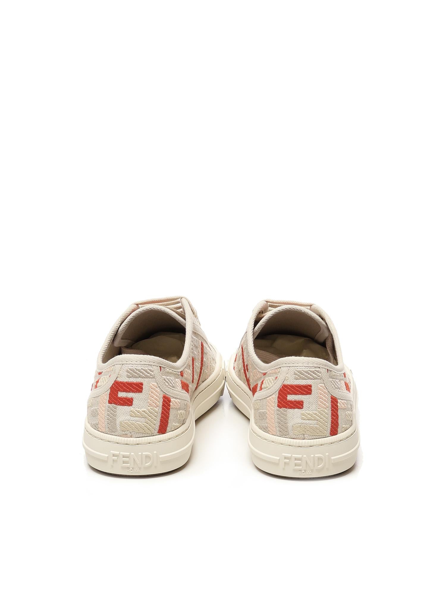 Sneakers Low Top Domino Fendi – Гарантія оригінальності – детальний вид