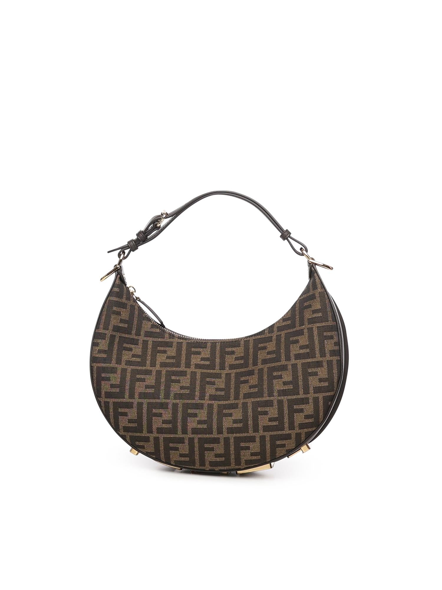 Borsa Hobo Fendigraphy Small Fendi оригінал – Купити в Україні – боковий вид