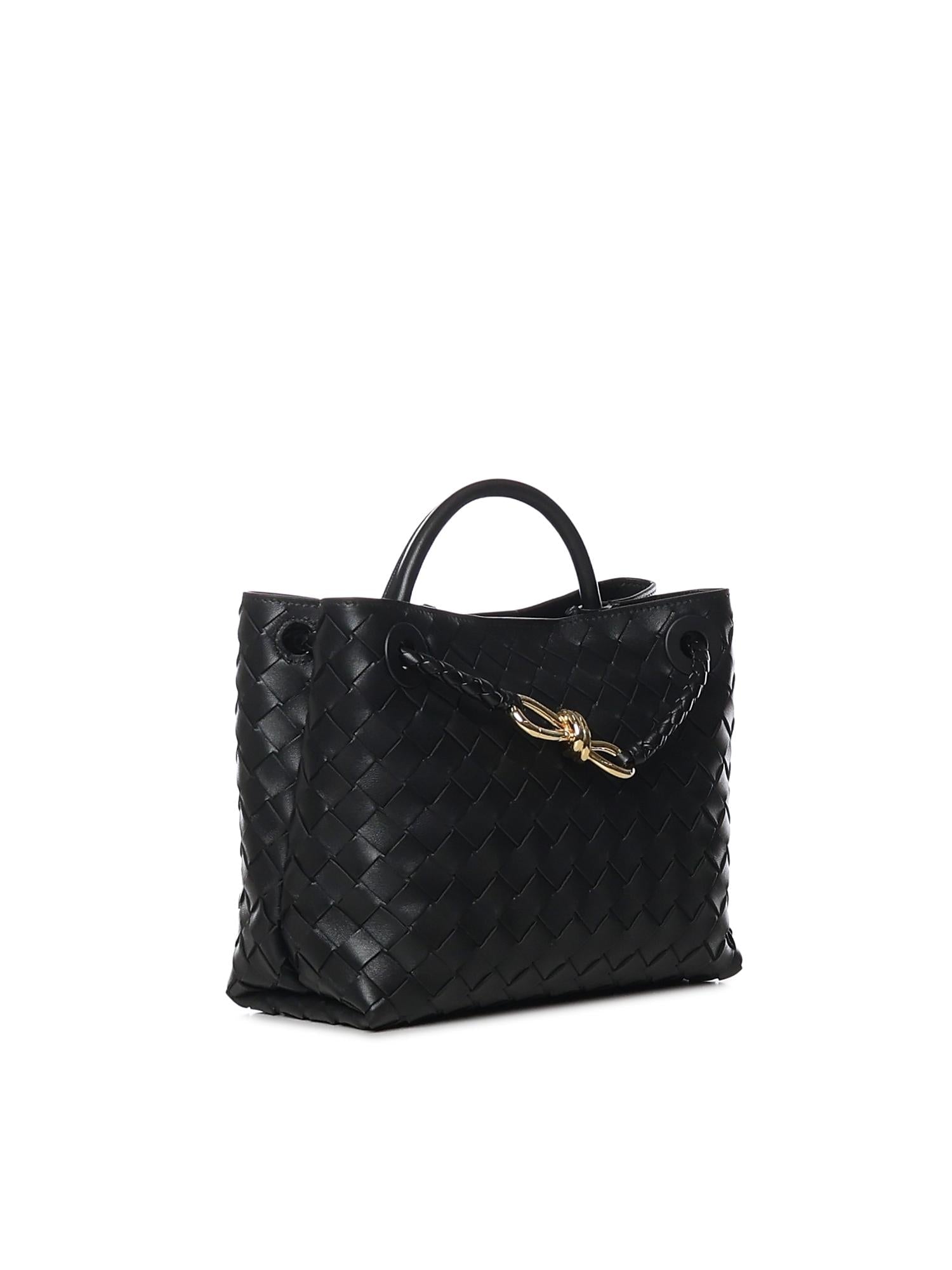 Borsa Andiamo Piccola In Pelle Bottega veneta оригінал – Купити в Україні – вид ззаду