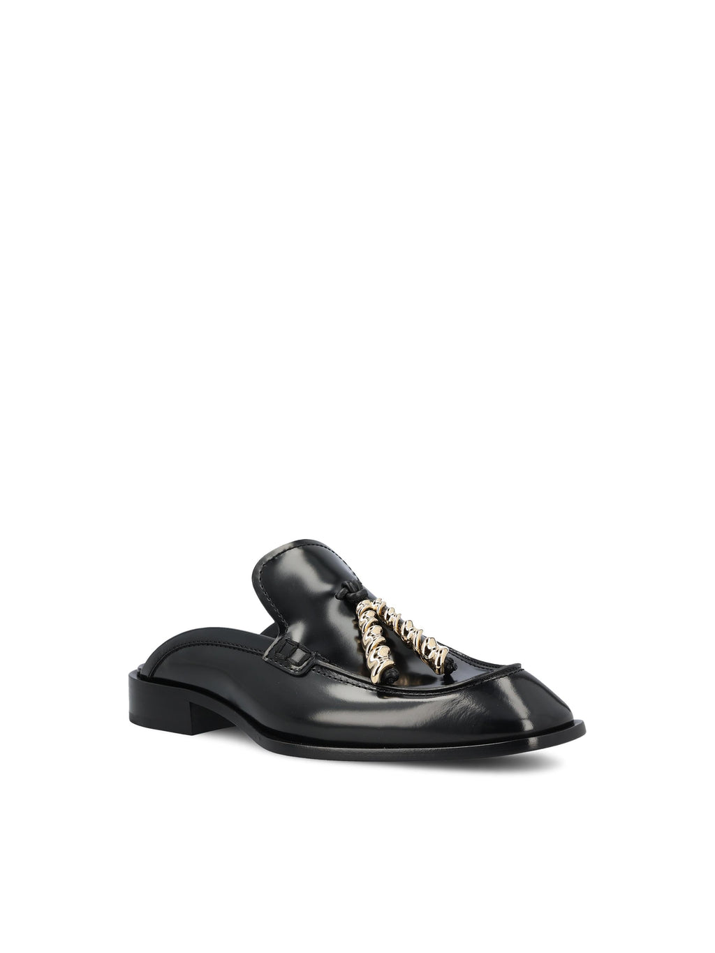 Leather Calfskin Mule Loafers Loewe оригінал – Купити в Україні – вид ззаду