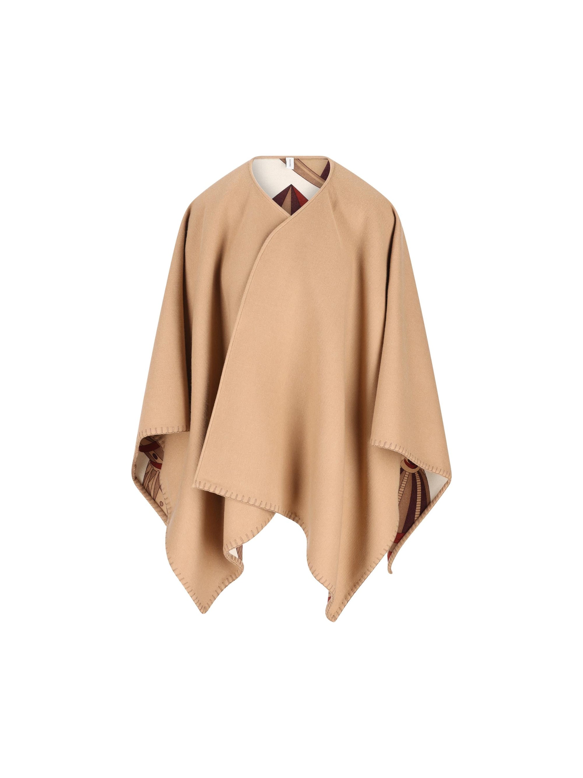 Reversible Print Nadir Cape Salvatore ferragamo оригінал – Купити в Україні – боковий вид