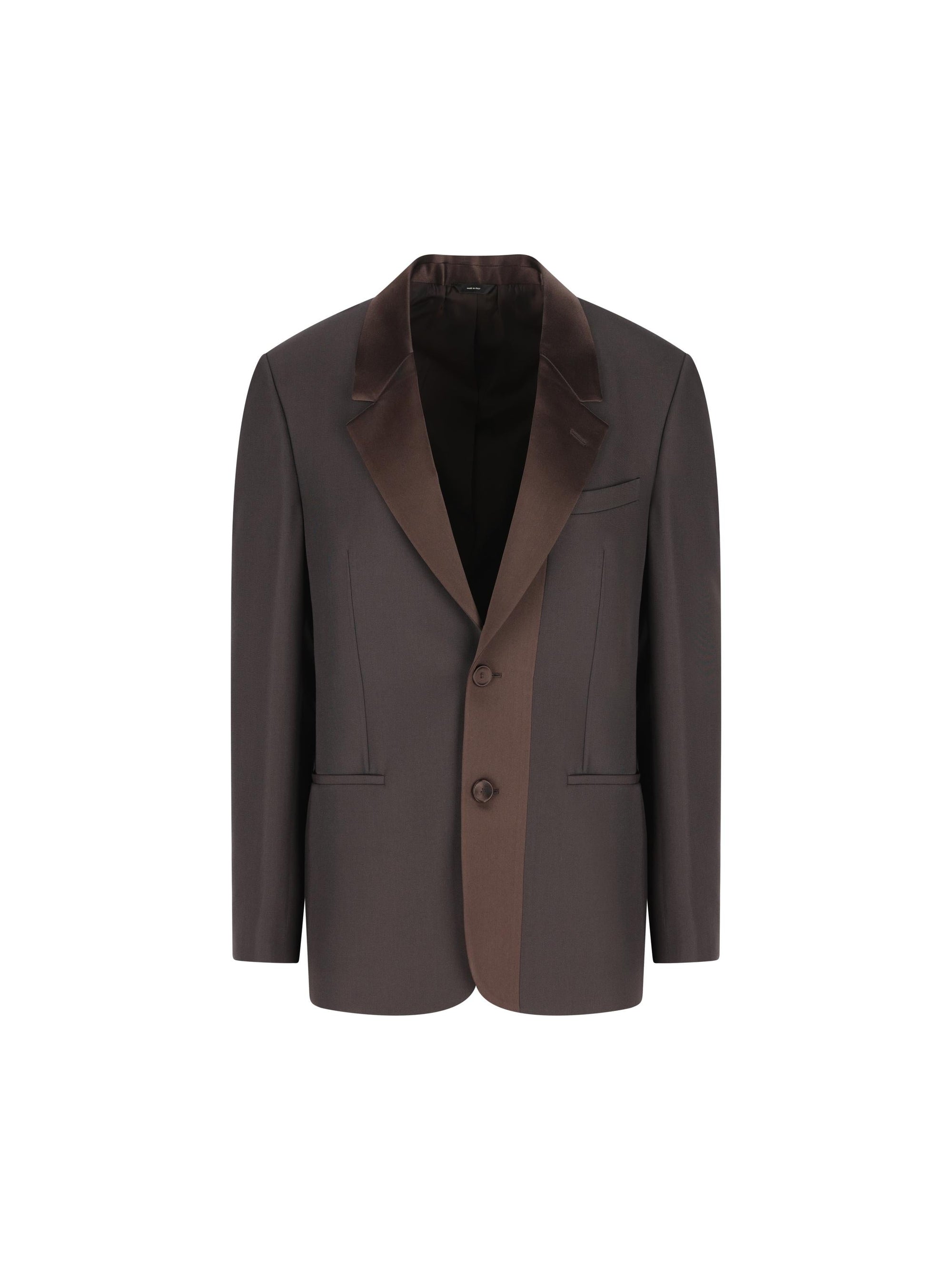 Wool Blazer Fendi – Гарантія оригінальності – боковий вид