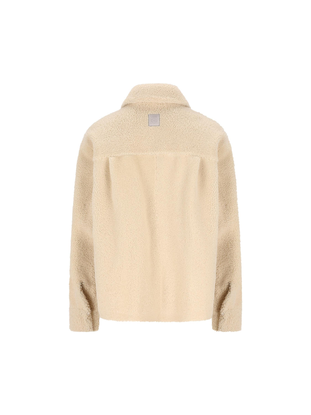 Оригінальна Shearling Shirt Jacket Loewe – вид ззаду