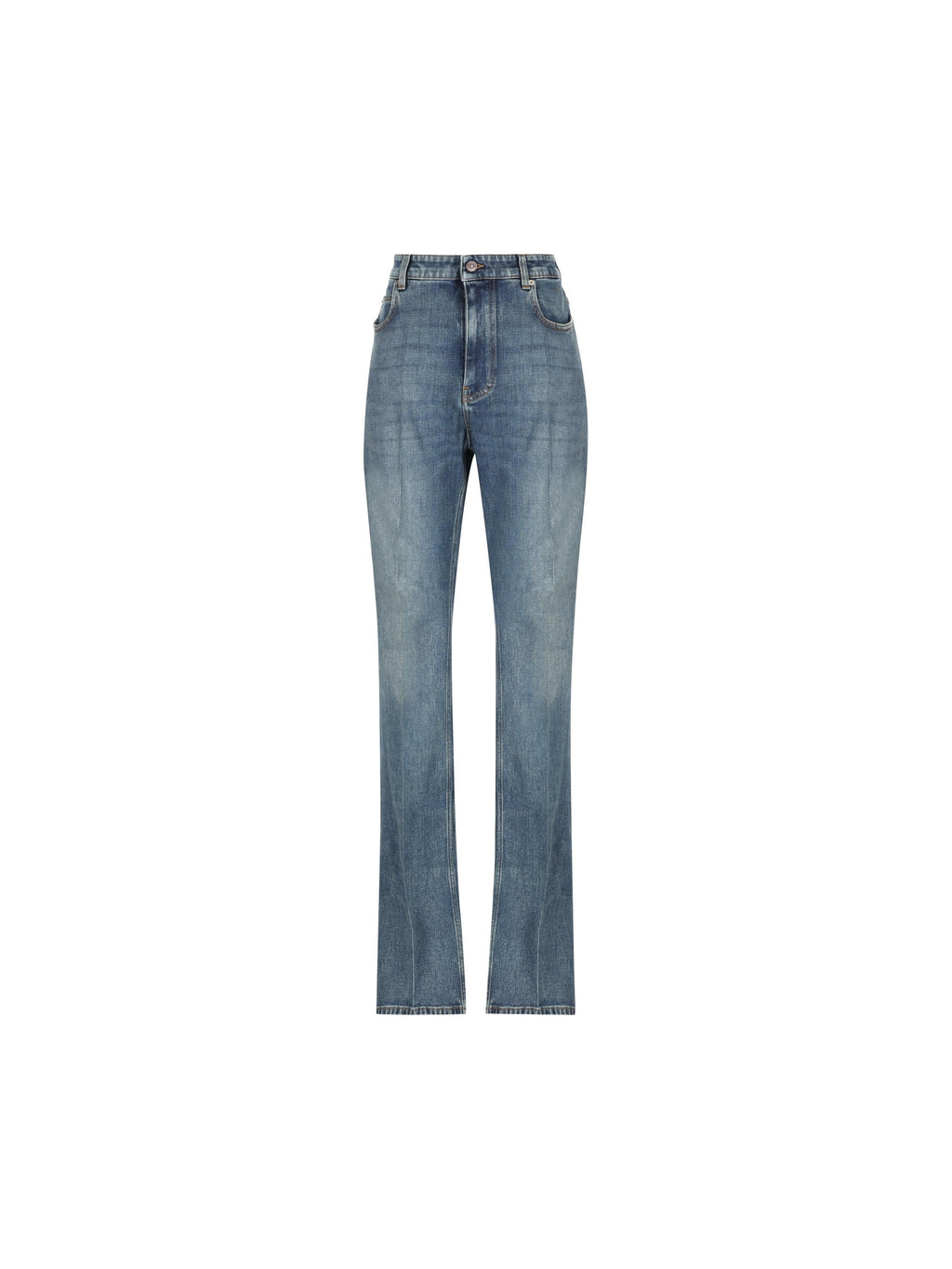 Jeans In Denim Balenciaga – Гарантія оригінальності – боковий вид