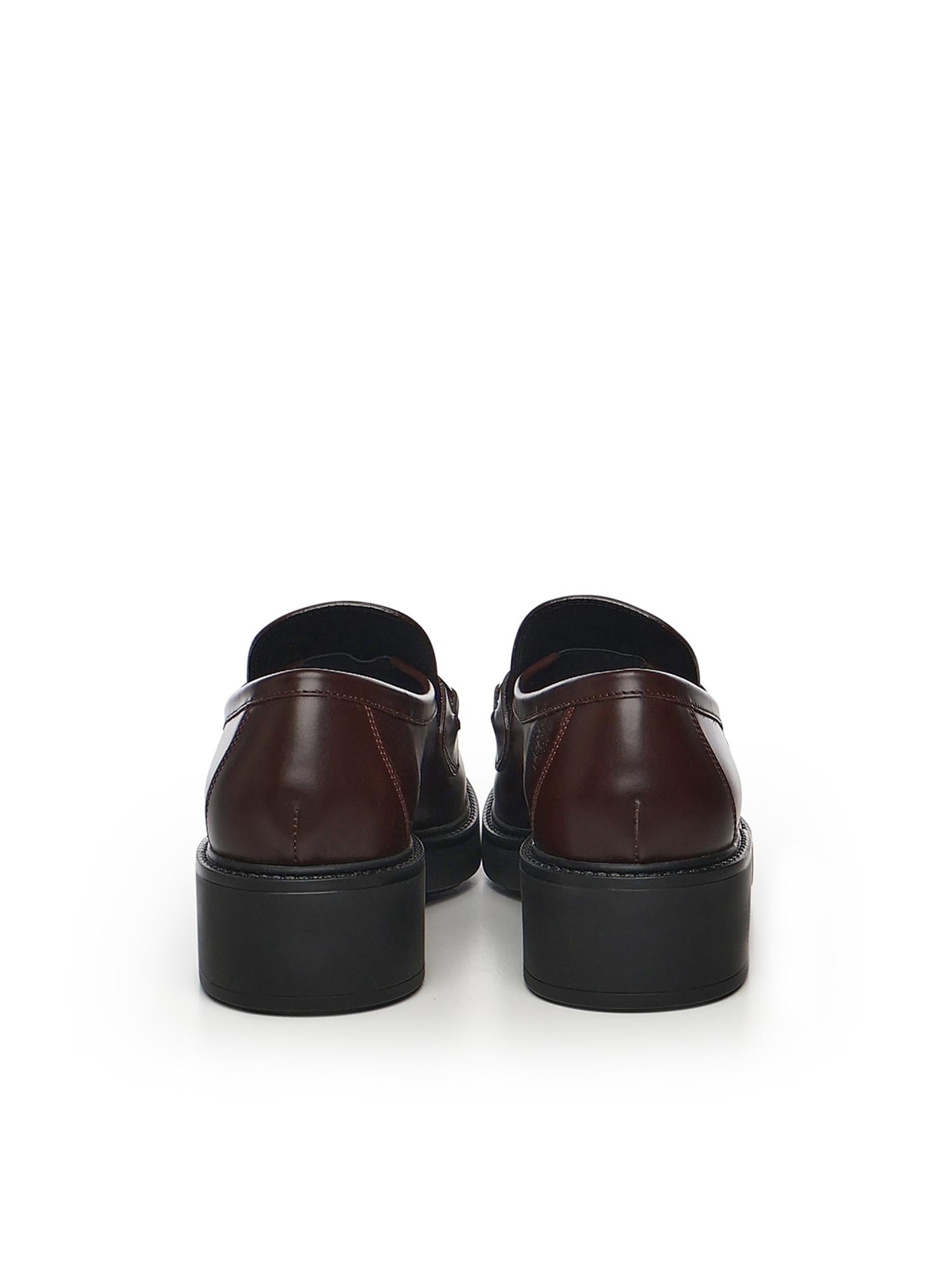 Оригінальна Mocassino In Pelle Con Morsetto Gucci – детальний вид
