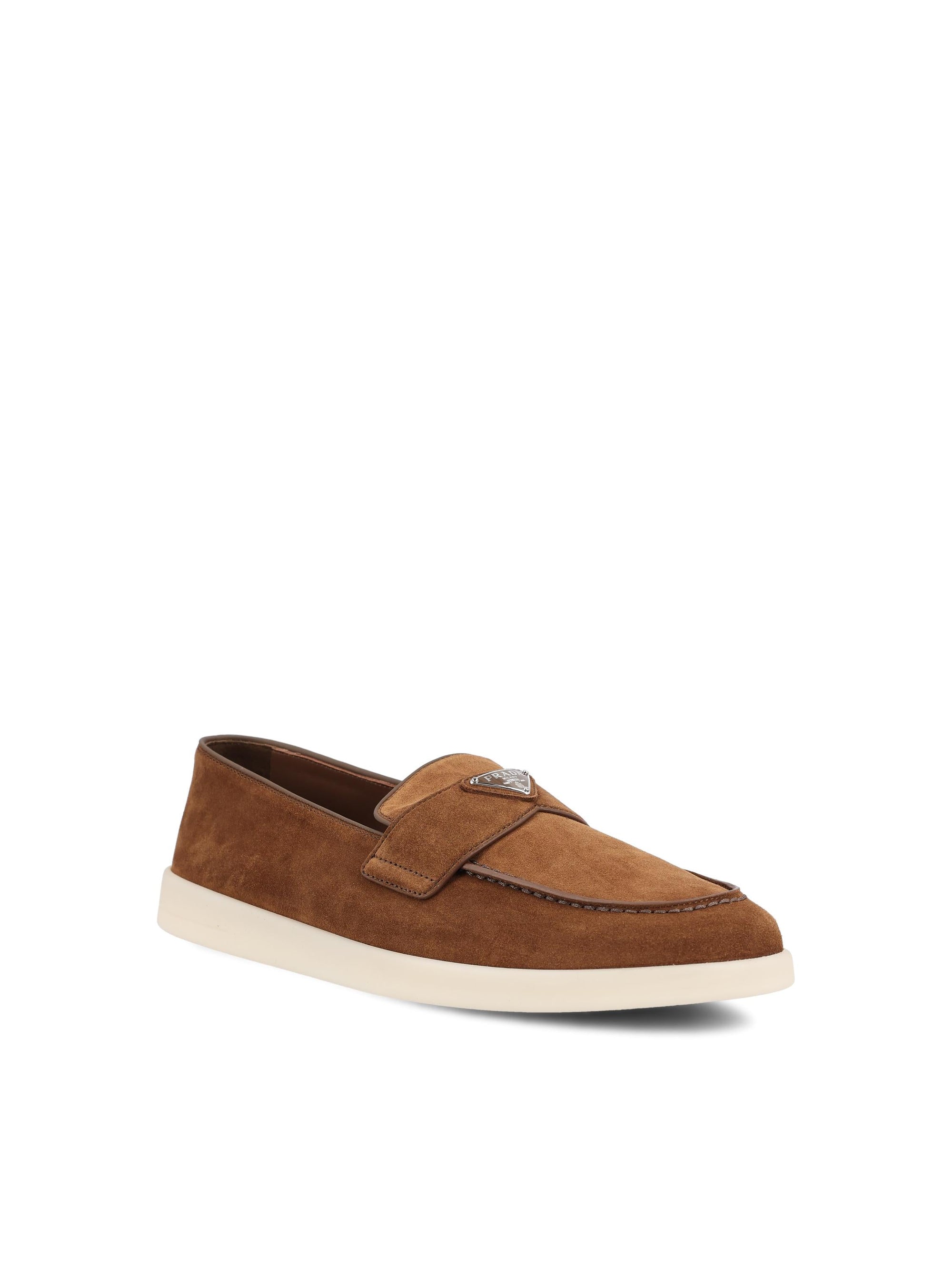 Leather Loafers Prada – Гарантія оригінальності – вид ззаду