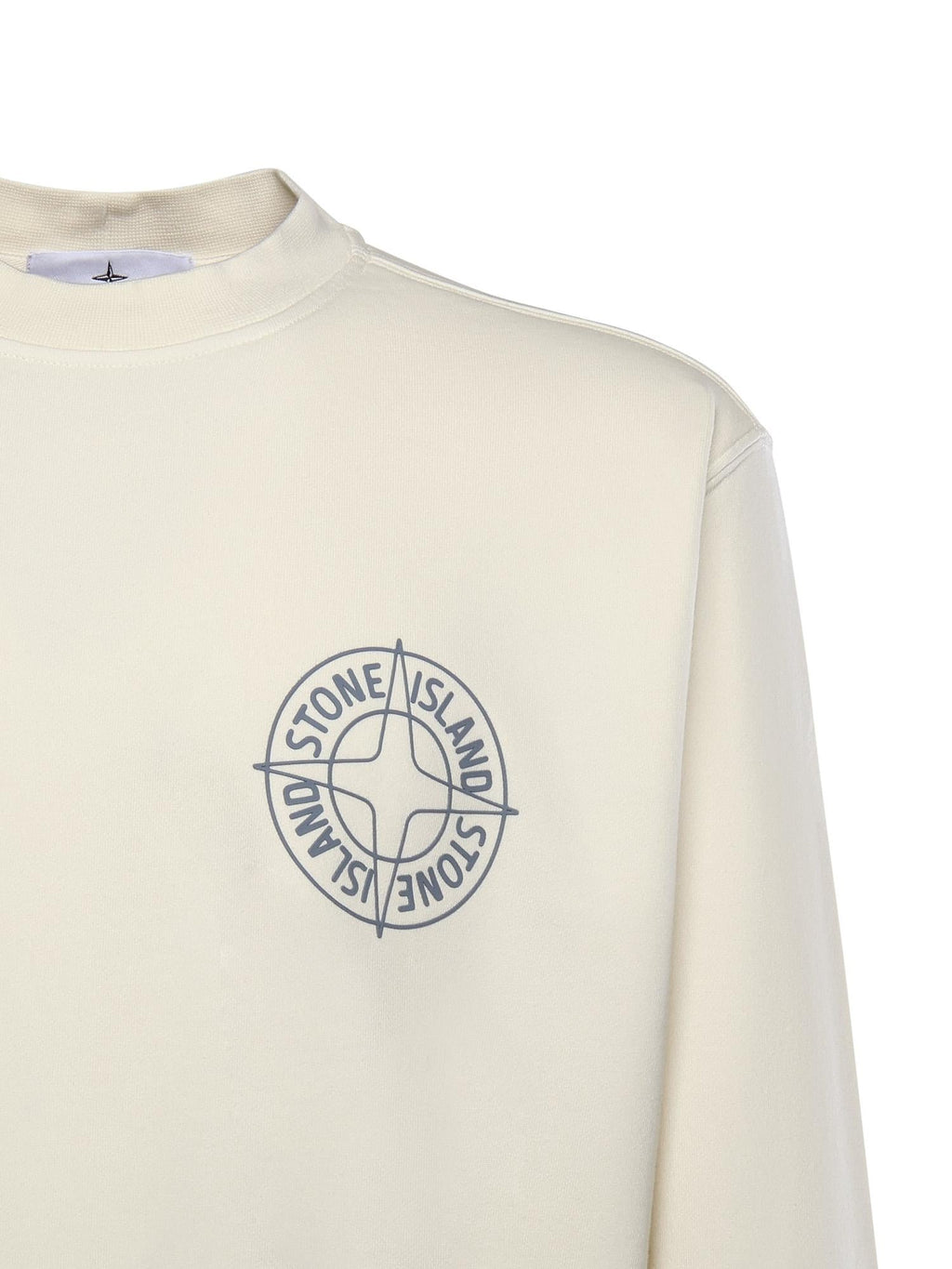 Оригінальна Felpa In Cotone Con Stampa Outline Compass Stone island – вид ззаду
