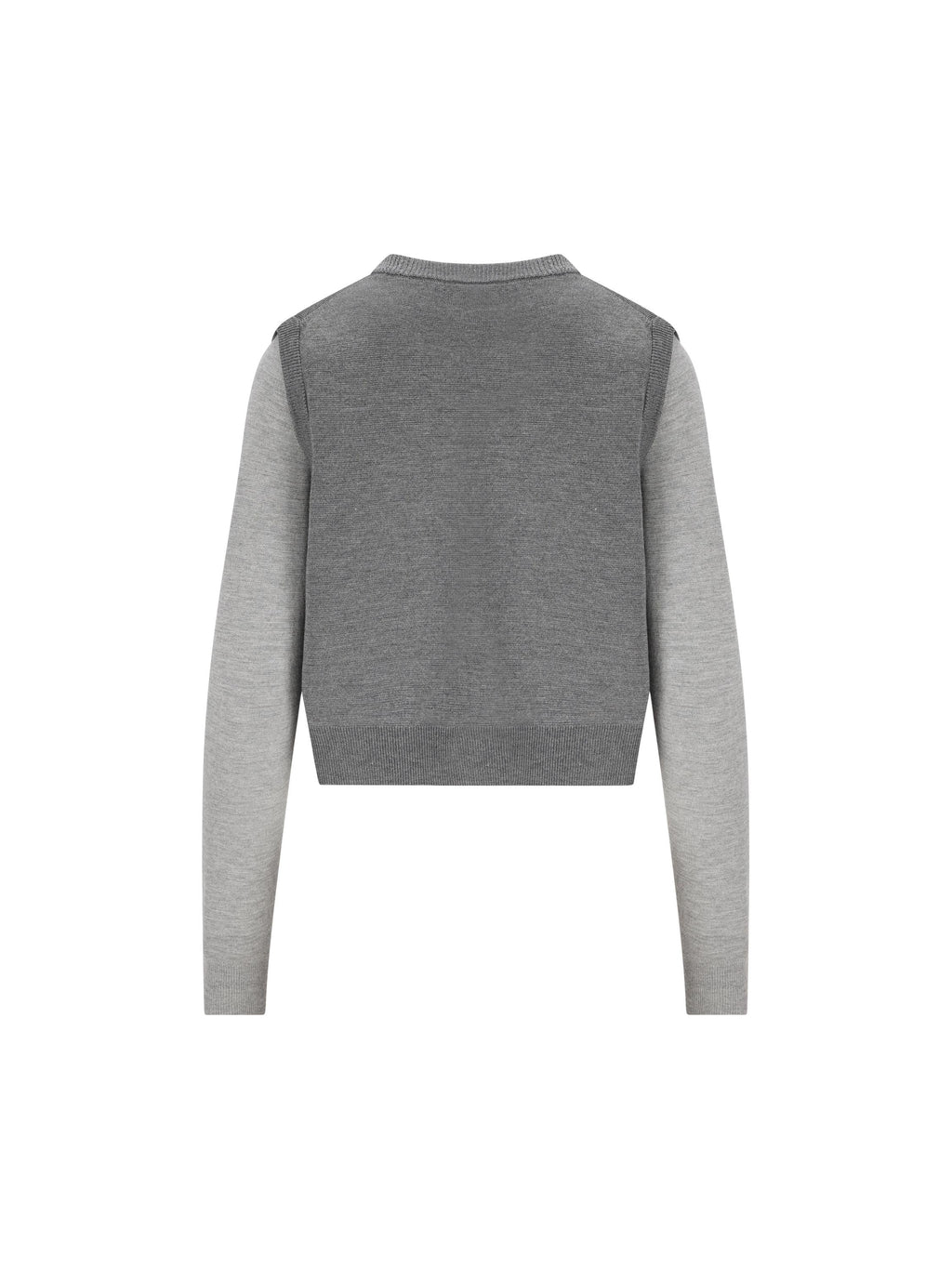 Top In Wool And Silk Gucci – Гарантія оригінальності – вид ззаду