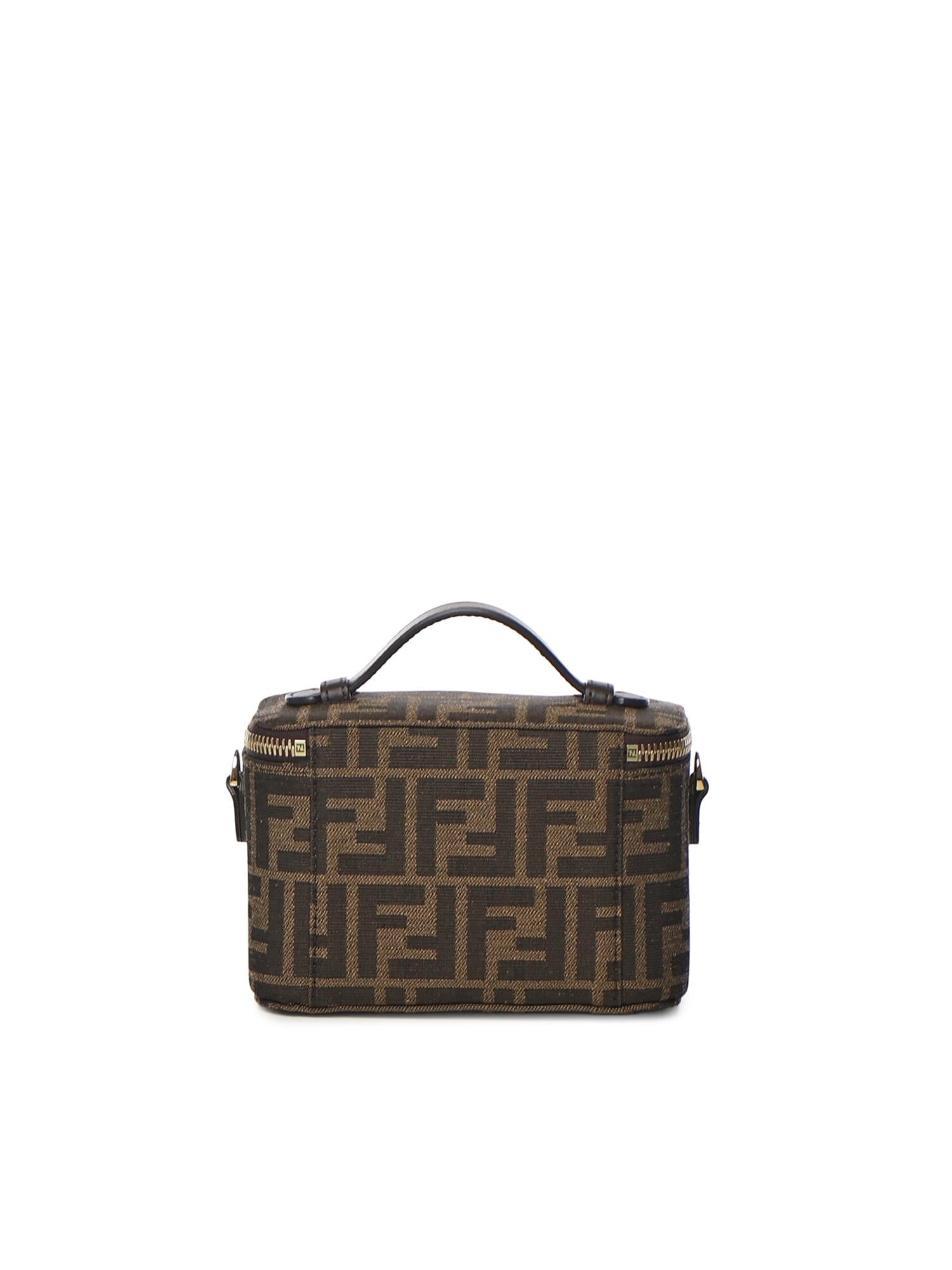 Minibag In Tessuto Ff Jacquard Fendi – Гарантія оригінальності – детальний вид