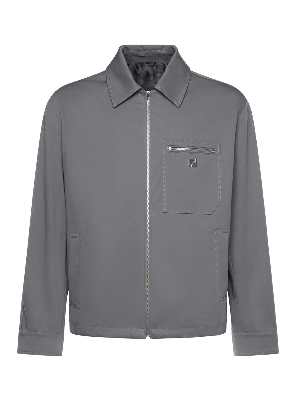 Blouson In Gabardine Stretch Fendi оригінал – Купити в Україні – боковий вид