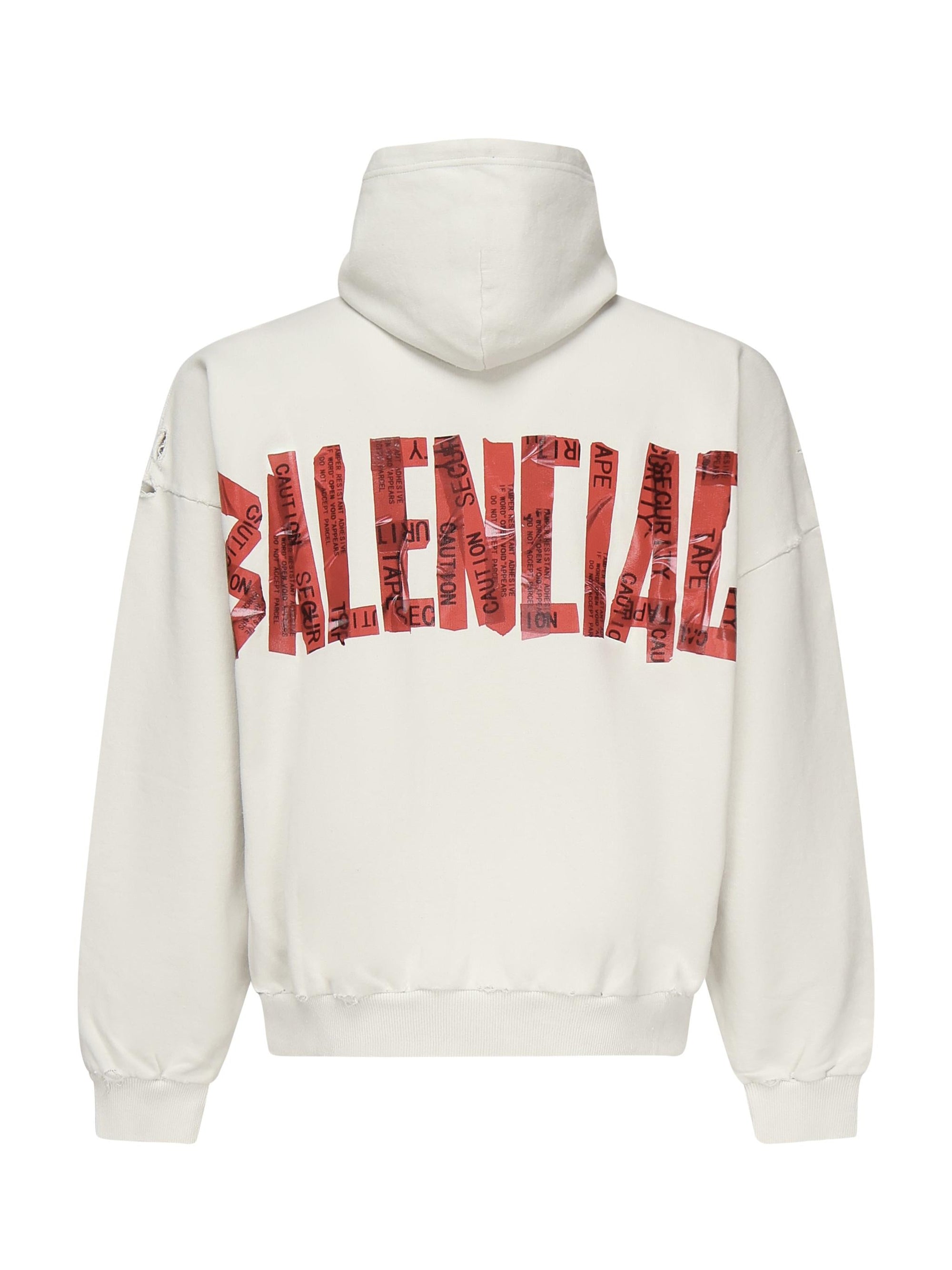 Оригінальна Hoodie Con Zip Security Tape Balenciaga – детальний вид