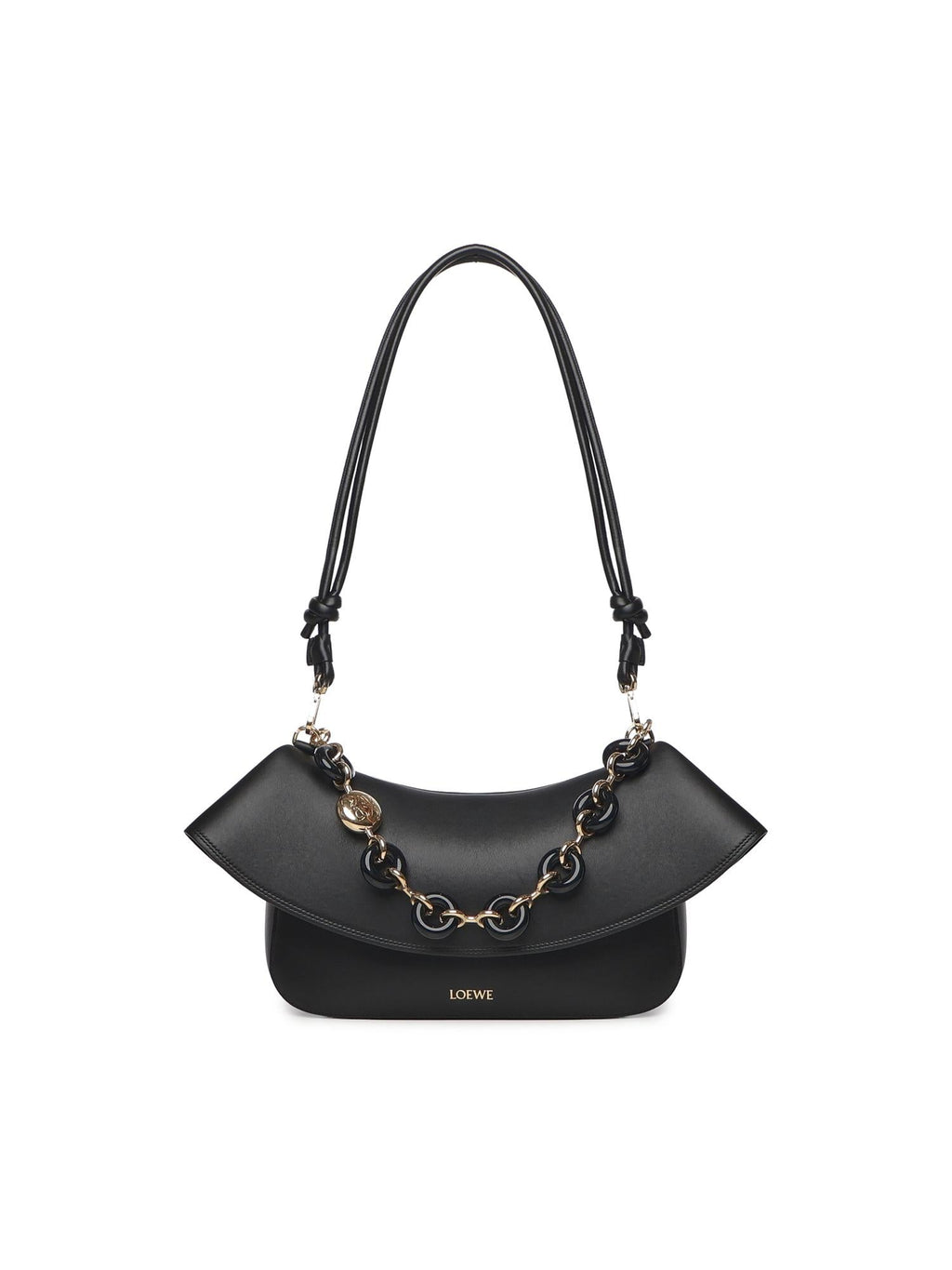 Borsa Ola Media In Pelle DI Vitello Loewe – Гарантія оригінальності – боковий вид