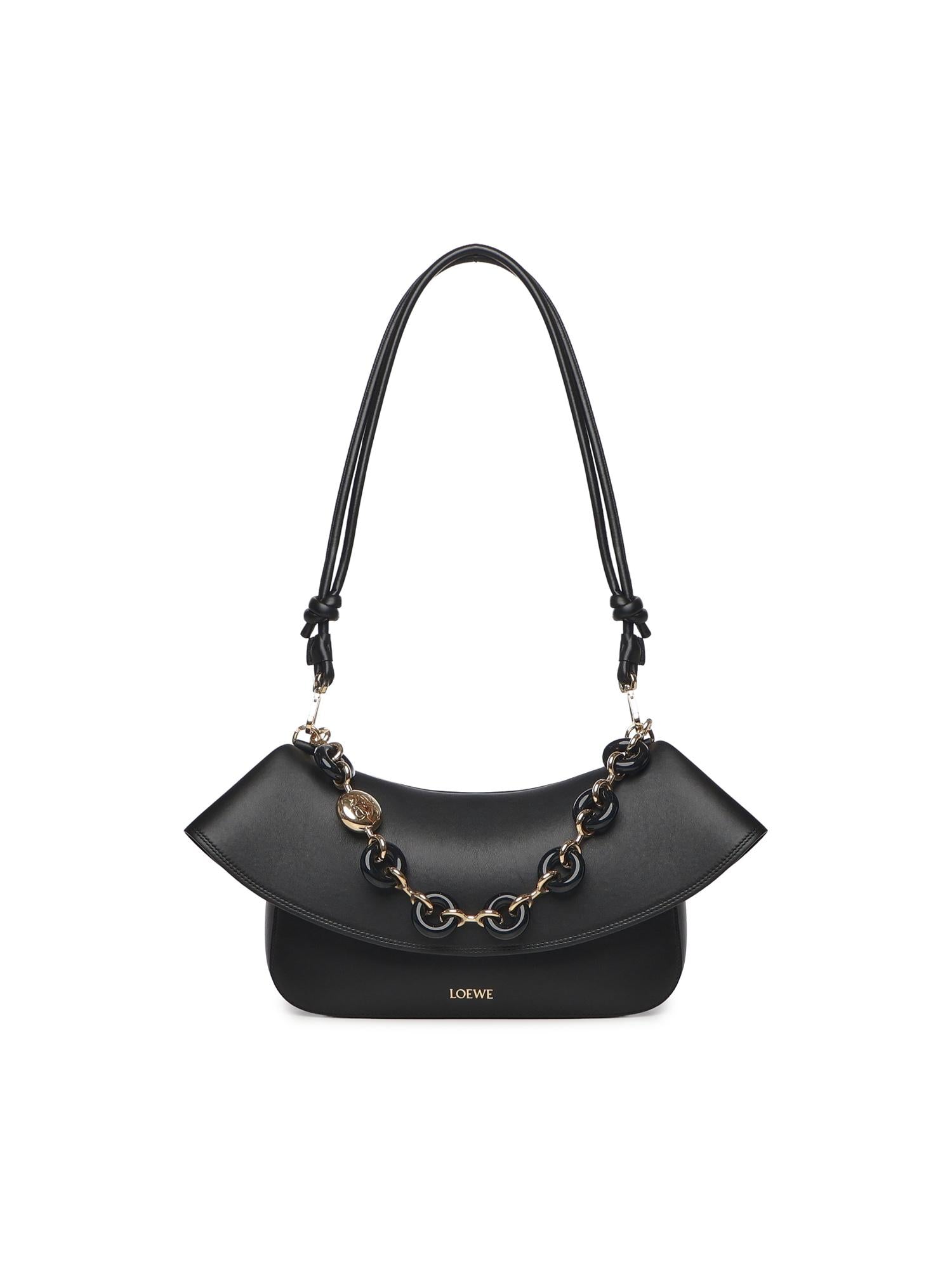 Borsa Ola Media In Pelle DI Vitello Loewe – Гарантія оригінальності – боковий вид