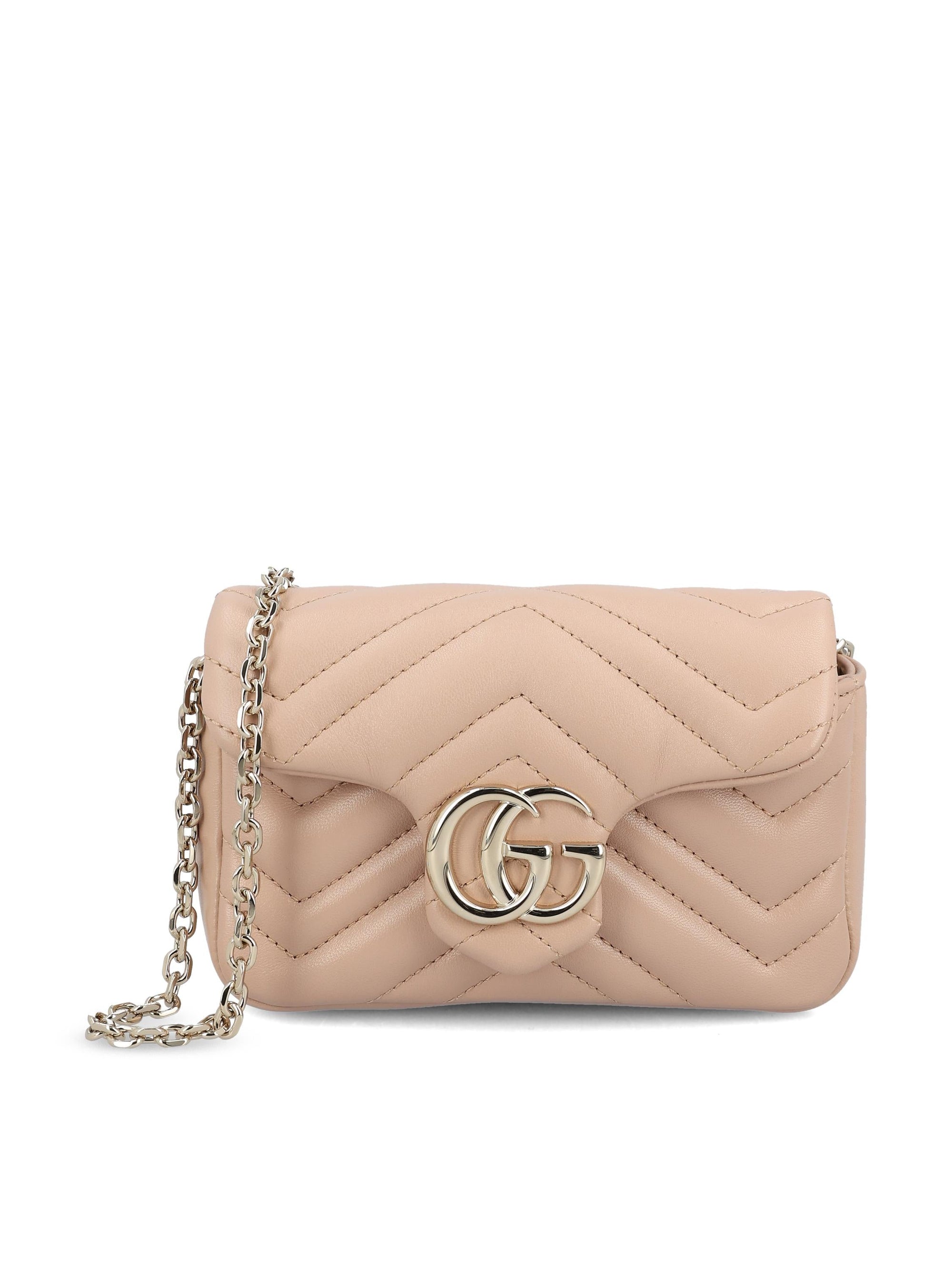 Mini Borsa A Spalla Gg Marmont Gucci – Гарантія оригінальності – боковий вид
