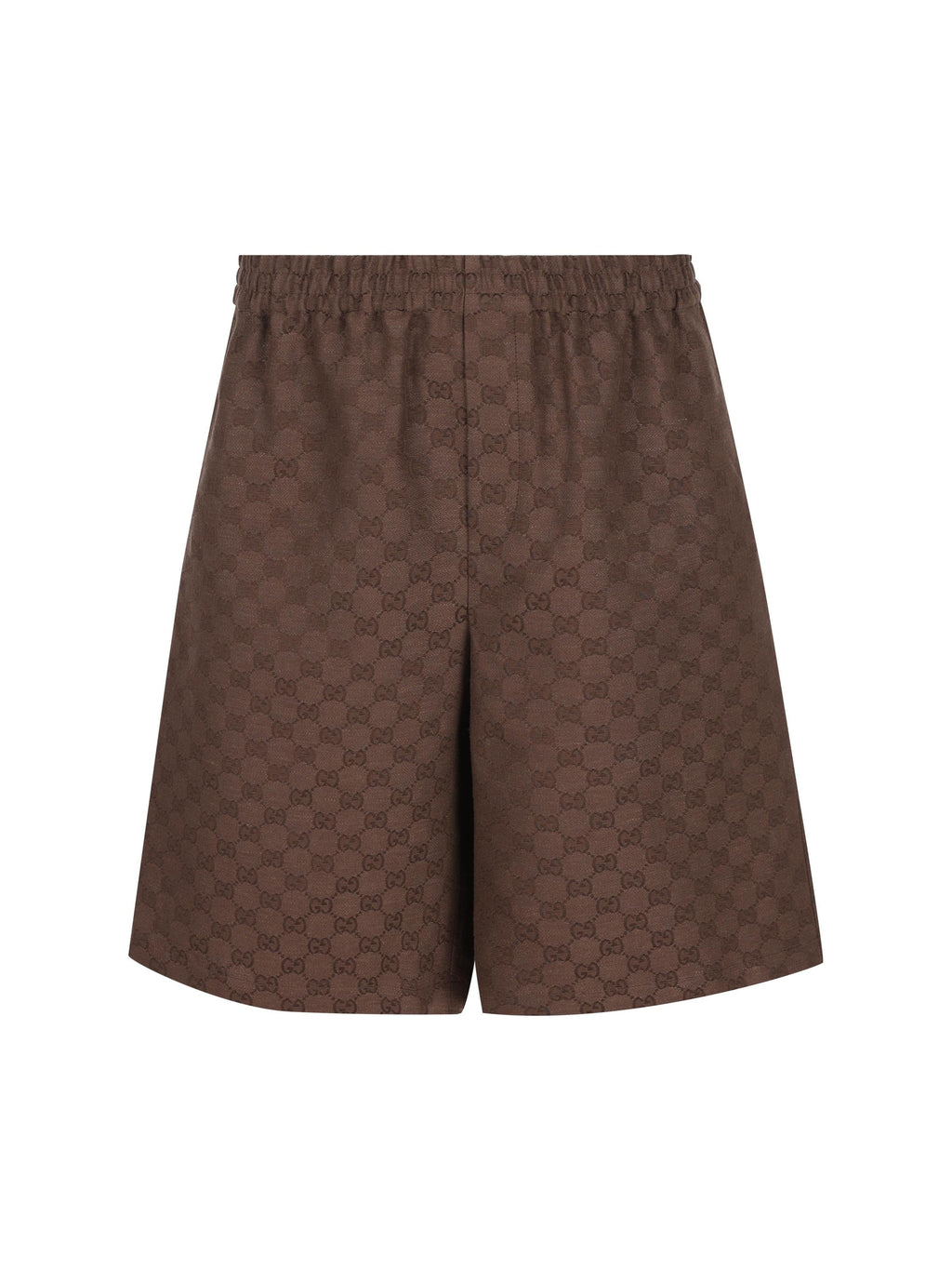 Shorts Gg In Misto Lino Gucci – Гарантія оригінальності – боковий вид