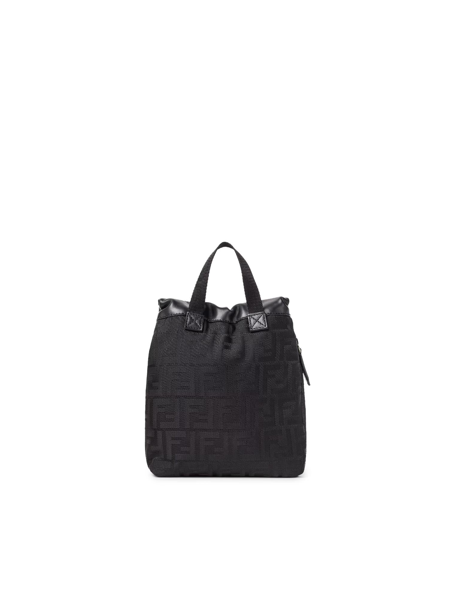 Borsa Fendi Flux In Nylon Ff E Pelle Fendi – Гарантія оригінальності – детальний вид